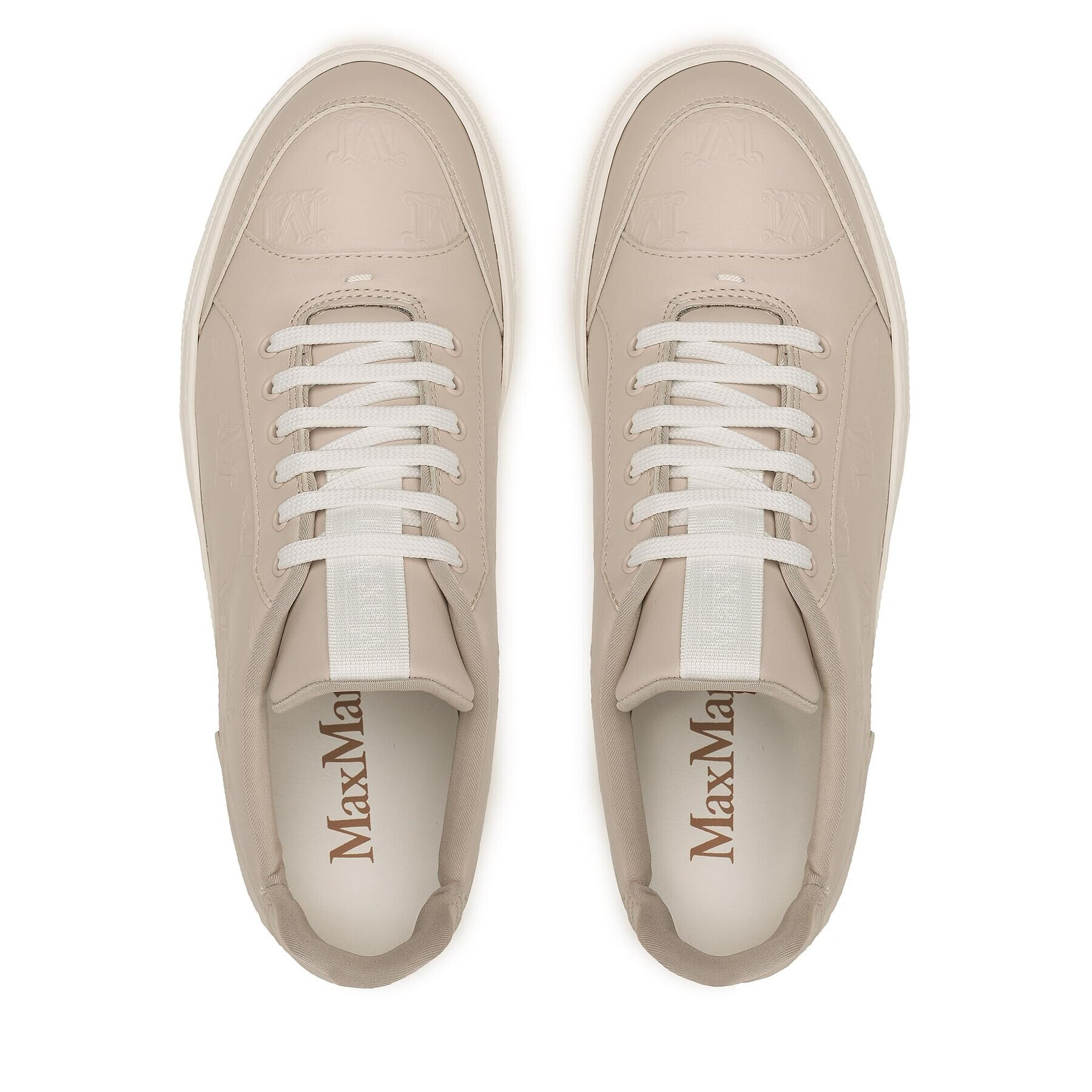 Max Mara Сникърси Damiersneaker 23476605376 Сив - Pepit.bg