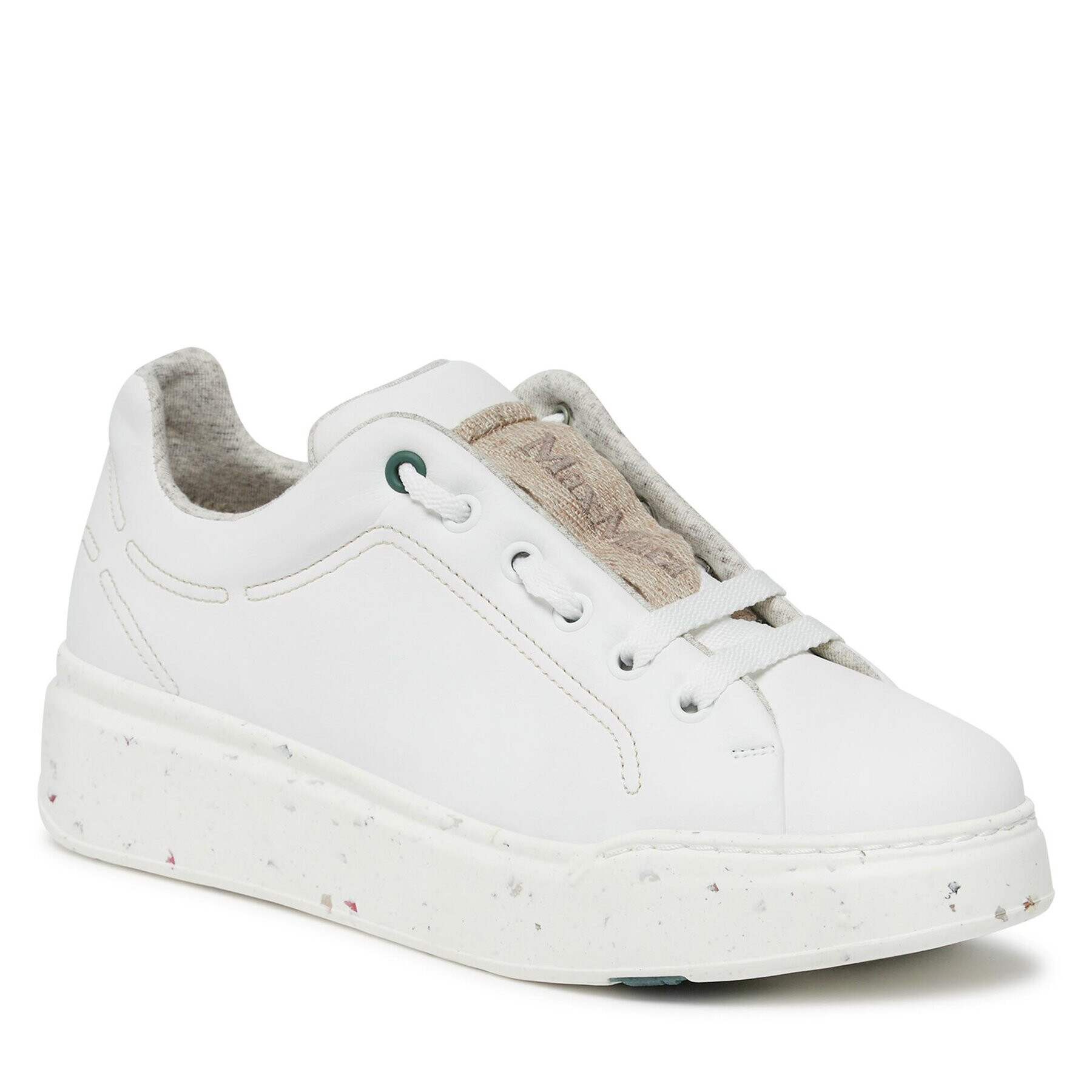 Max Mara Сникърси Maxigreen 23476601336 Бял - Pepit.bg