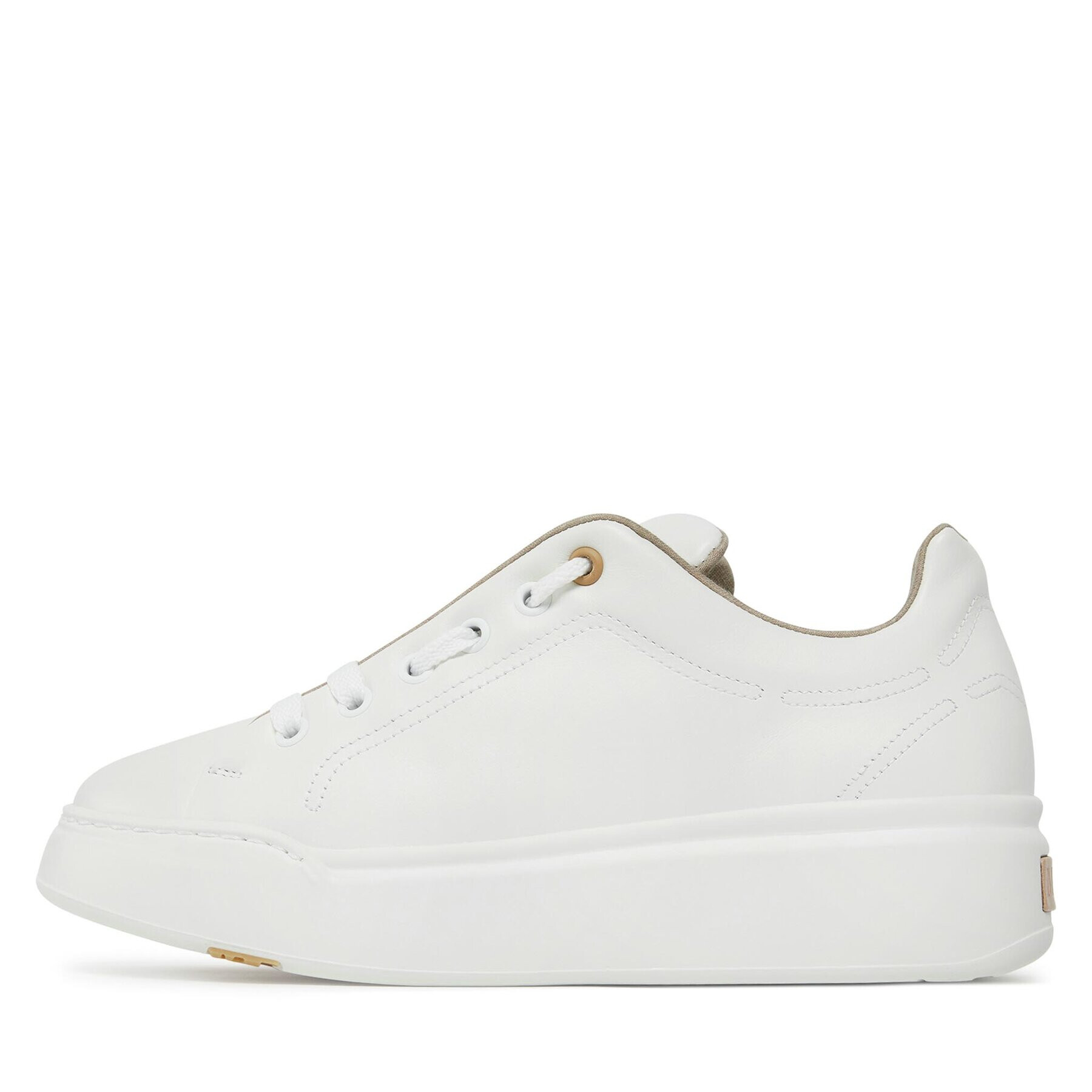 Max Mara Сникърси Maxiv 23476603336 Бял - Pepit.bg