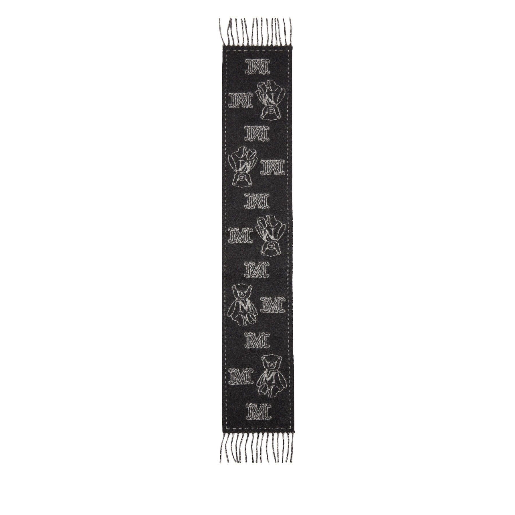 Max Mara Зимен шал Wsamina 234546373 Черен - Pepit.bg