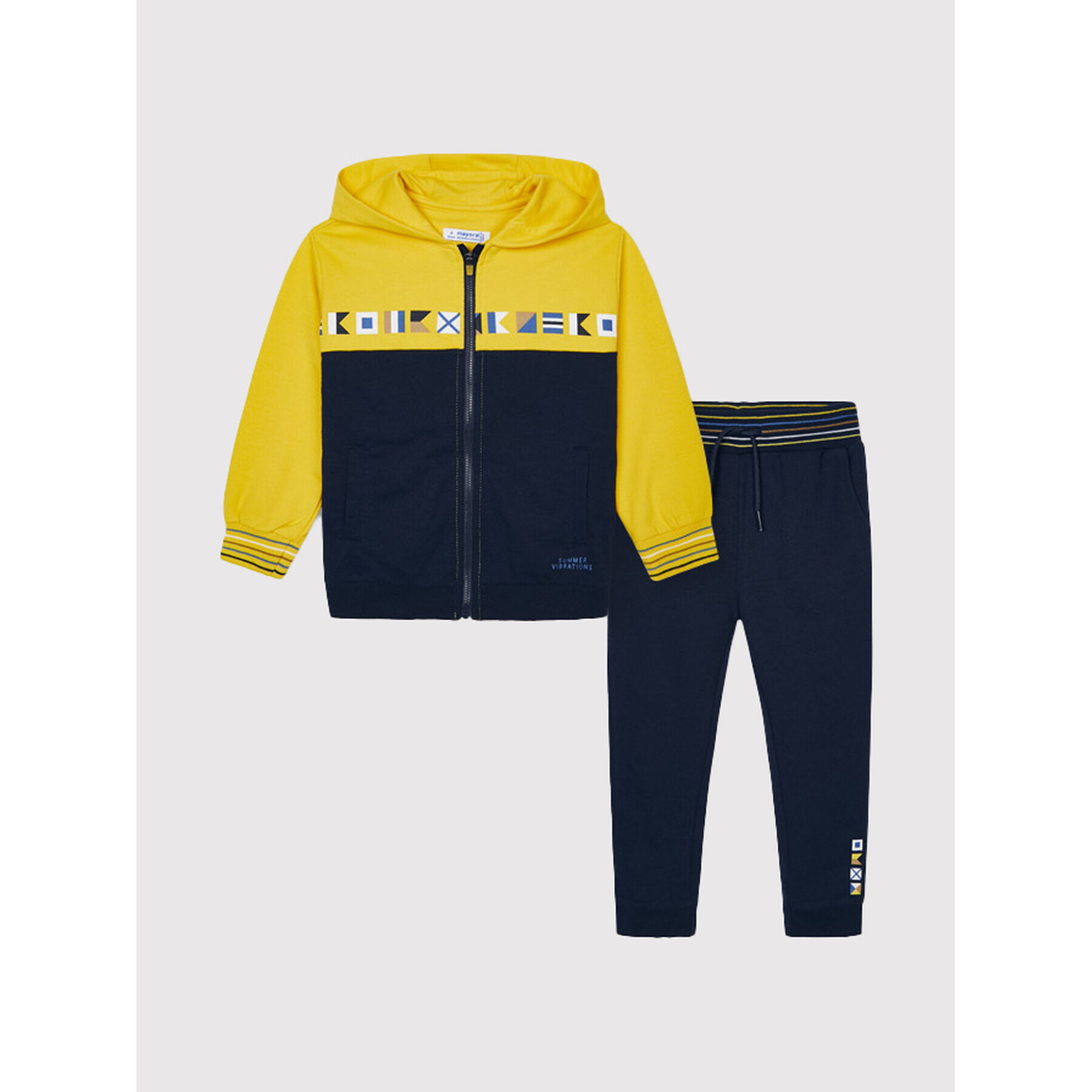 Mayoral Анцуг 3828 Тъмносин Regular Fit - Pepit.bg