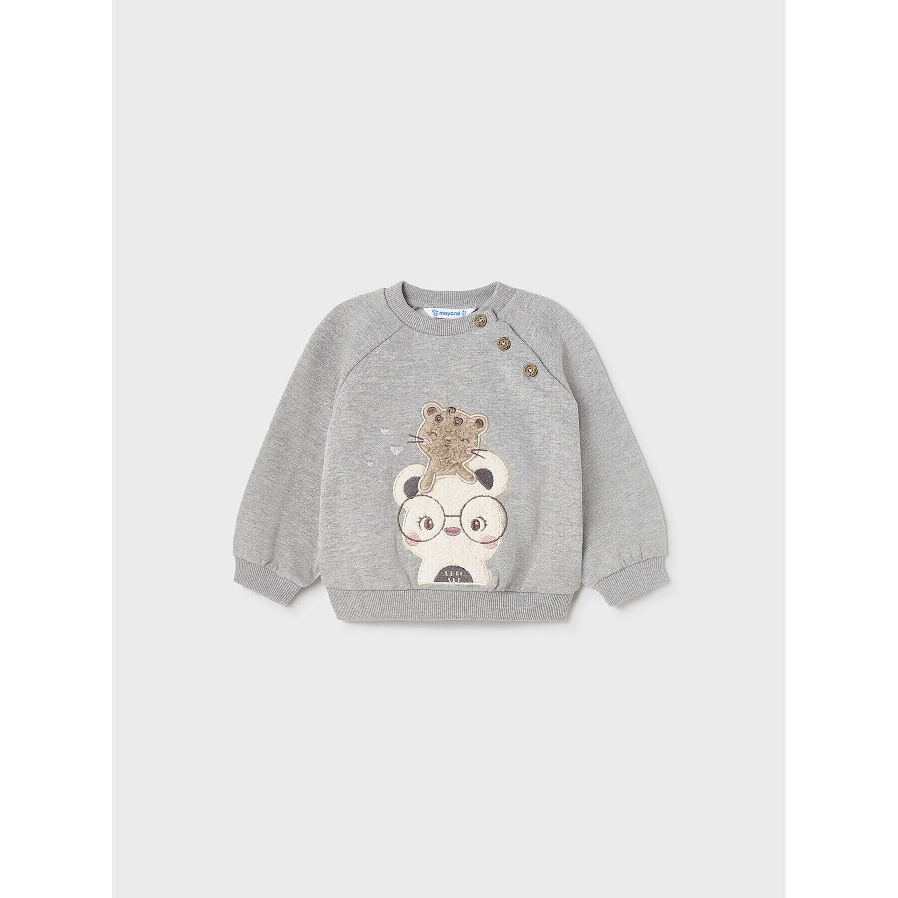 Mayoral Анцуг 2836 Сив Regular Fit - Pepit.bg