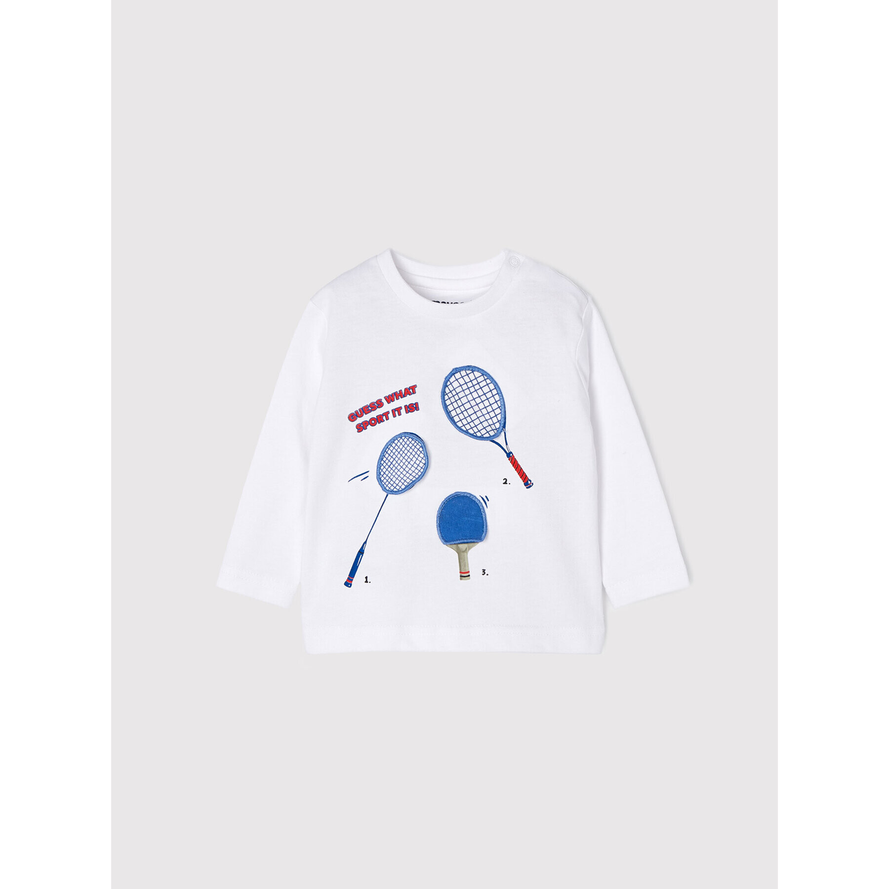 Mayoral Блуза 1021 Бял Regular Fit - Pepit.bg