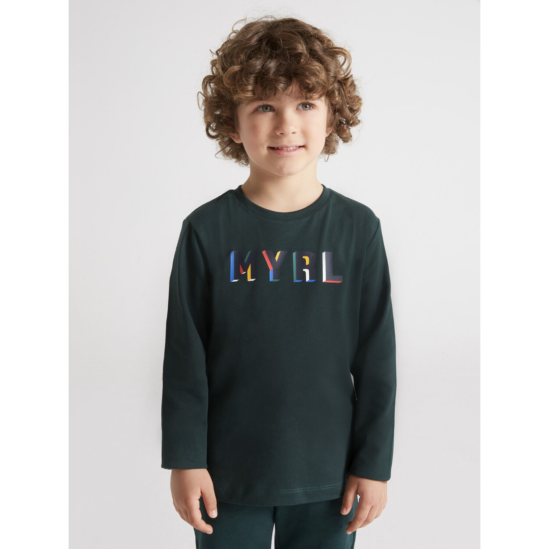 Mayoral Блуза 173 Зелен Regular Fit - Pepit.bg