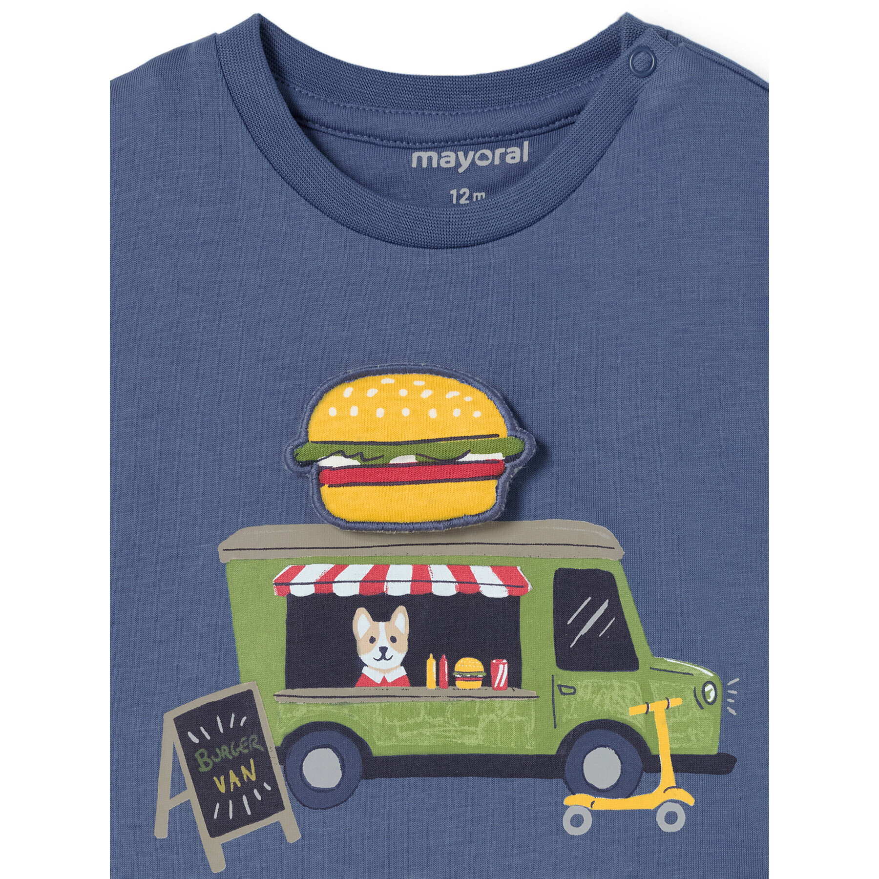 Mayoral Блуза 2.024 Син Regular Fit - Pepit.bg