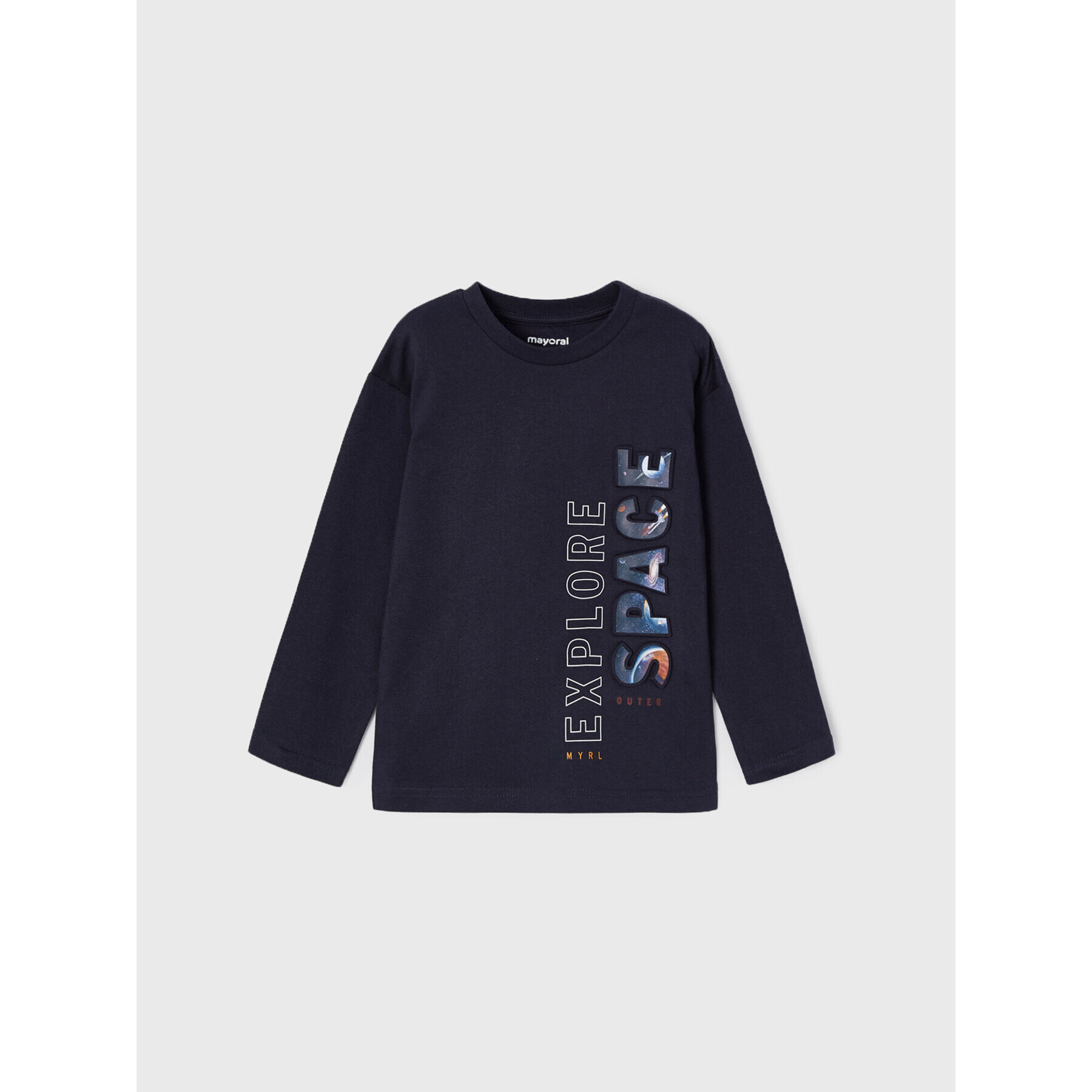 Mayoral Блуза 4003 Тъмносин Regular Fit - Pepit.bg