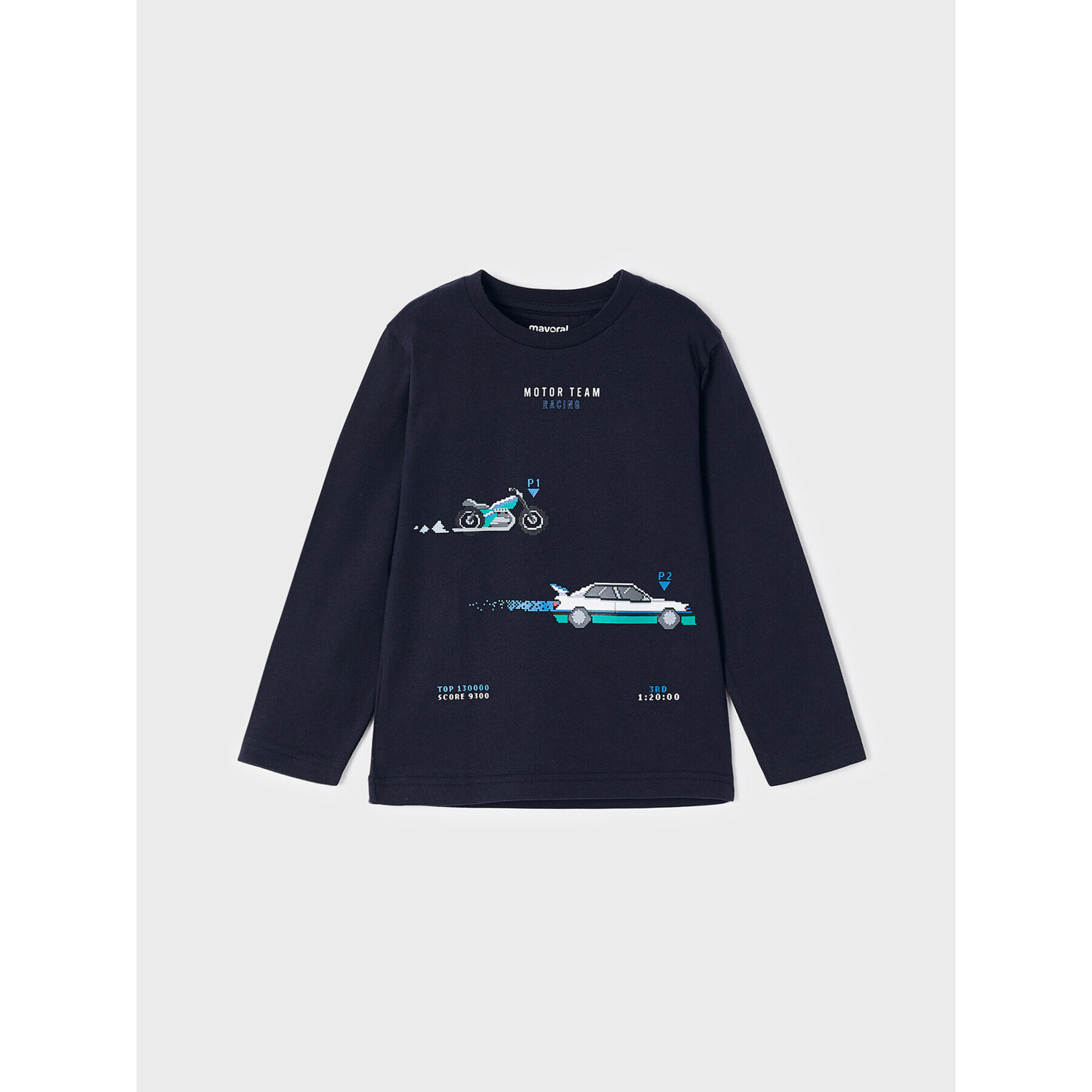 Mayoral Блуза 4008 Тъмносин Regular Fit - Pepit.bg
