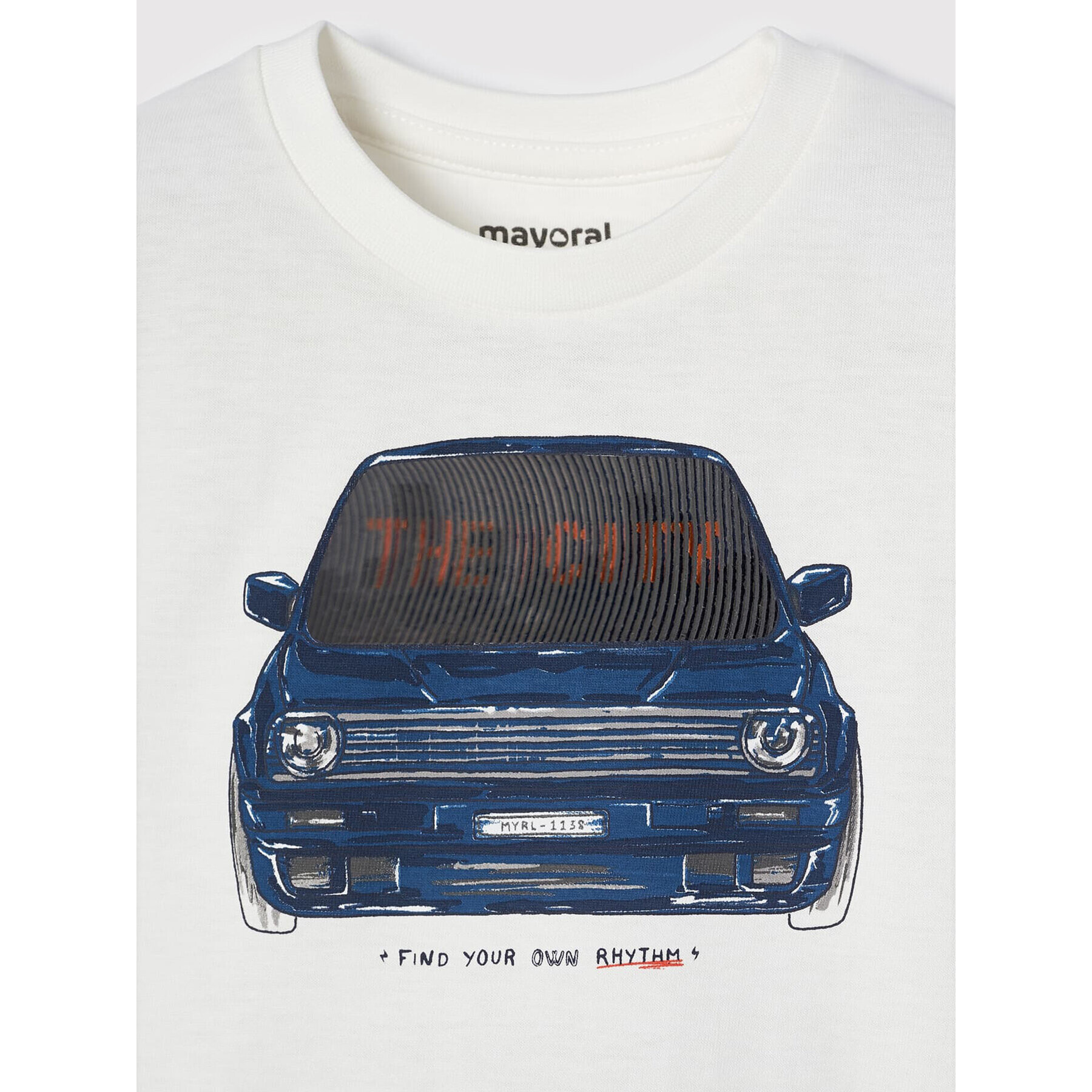 Mayoral Блуза 4009 Бял Regular Fit - Pepit.bg