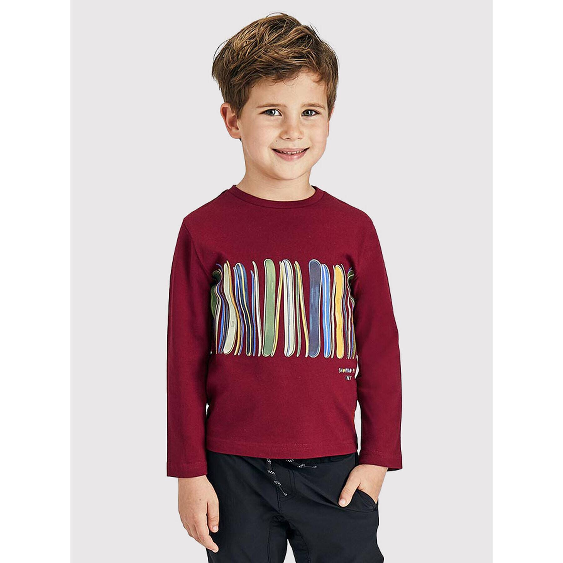 Mayoral Блуза 4079 Бордо Regular Fit - Pepit.bg