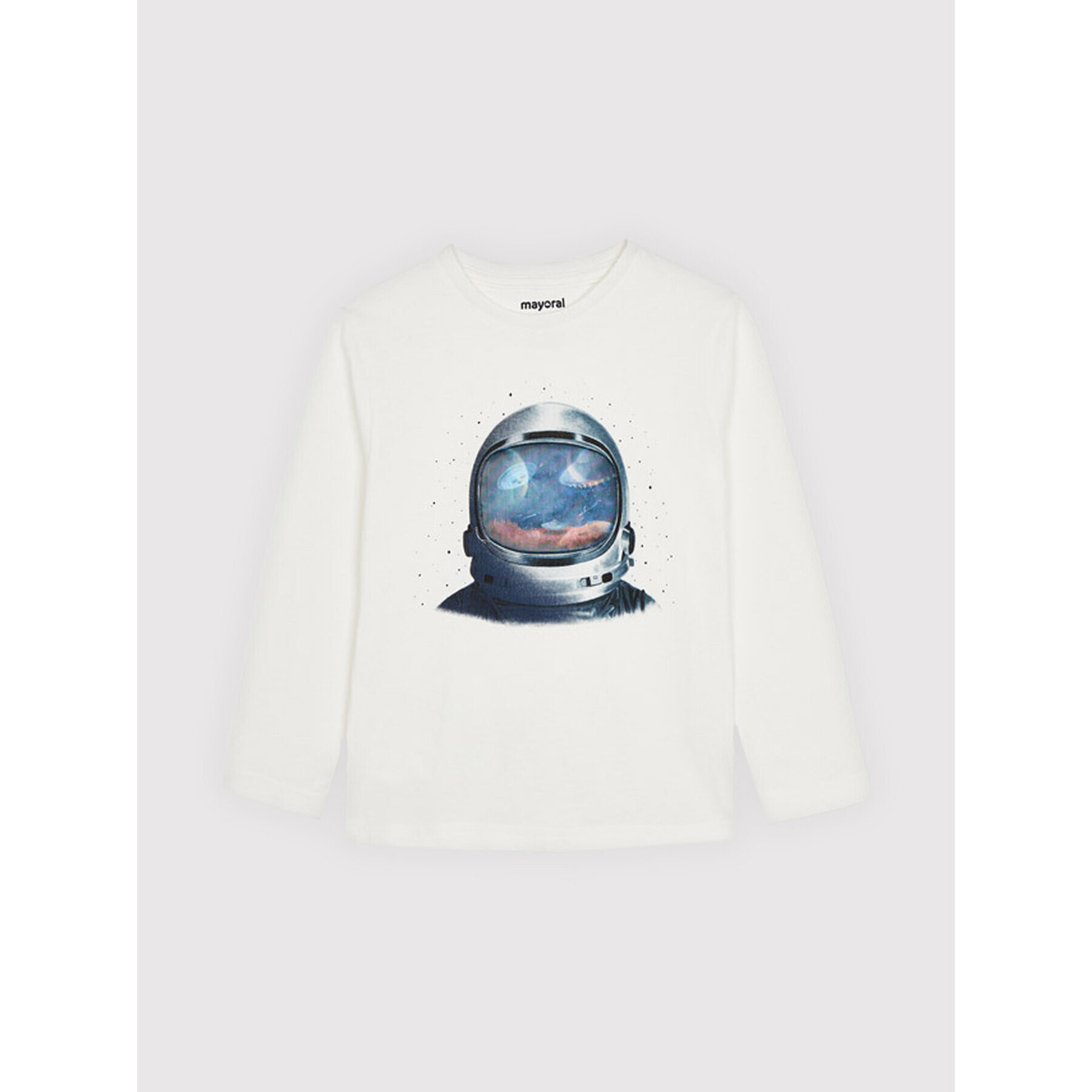 Mayoral Блуза 4089 Бял Regular Fit - Pepit.bg