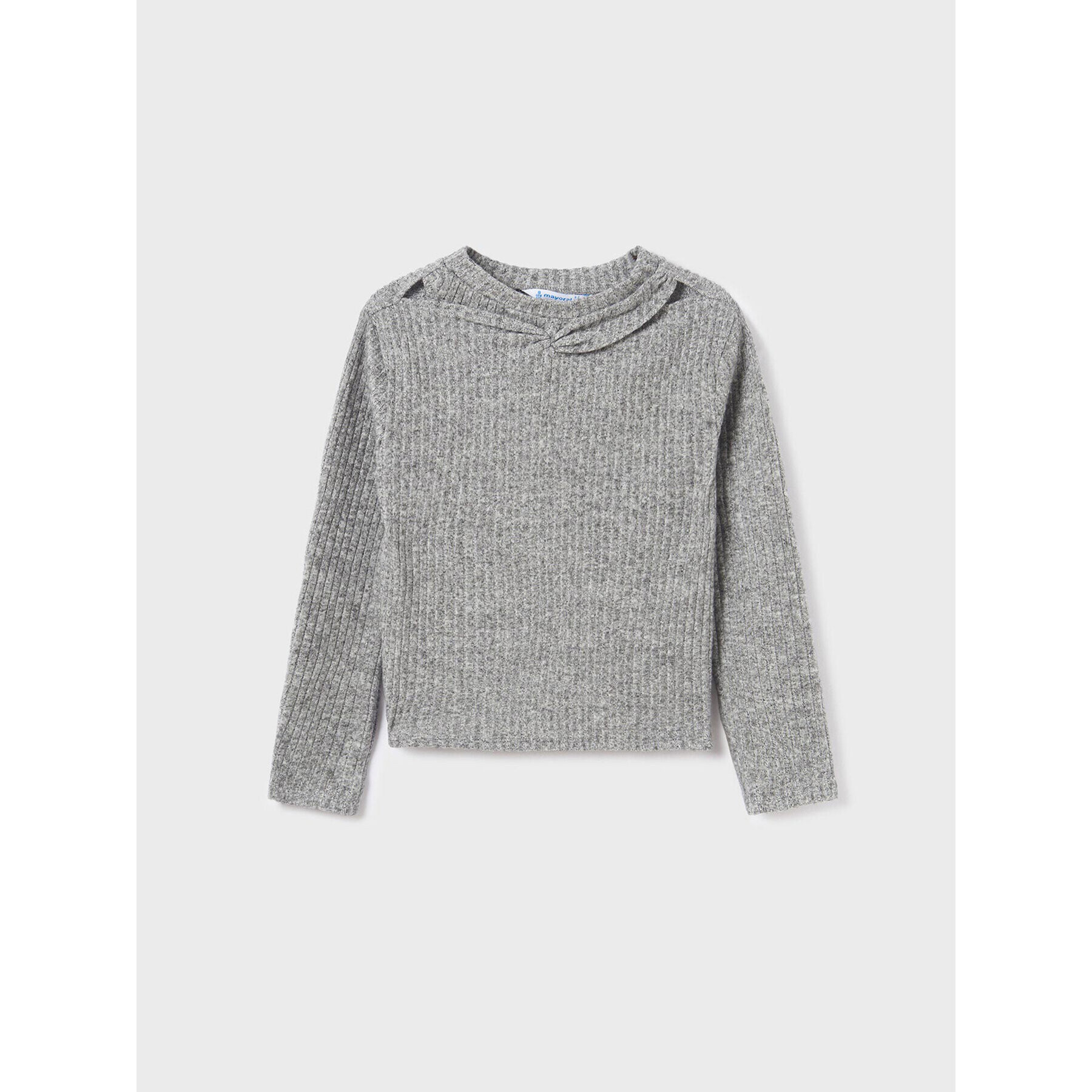 Mayoral Блуза 7.051 Сив Regular Fit - Pepit.bg