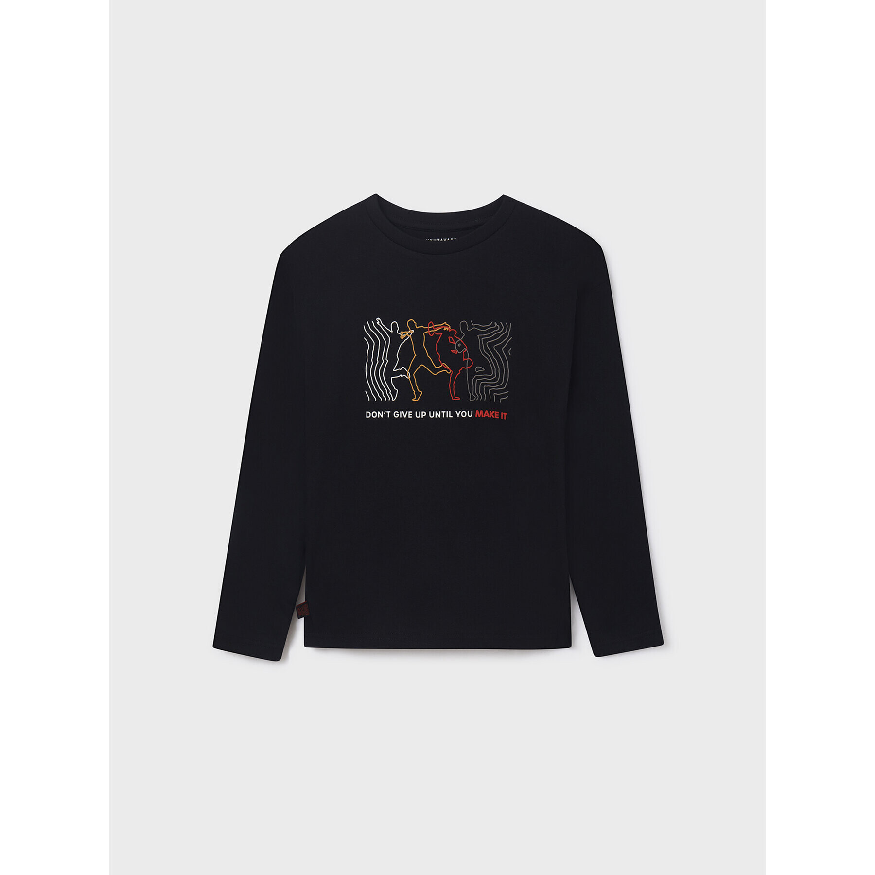 Mayoral Блуза 7008 Черен Regular Fit - Pepit.bg