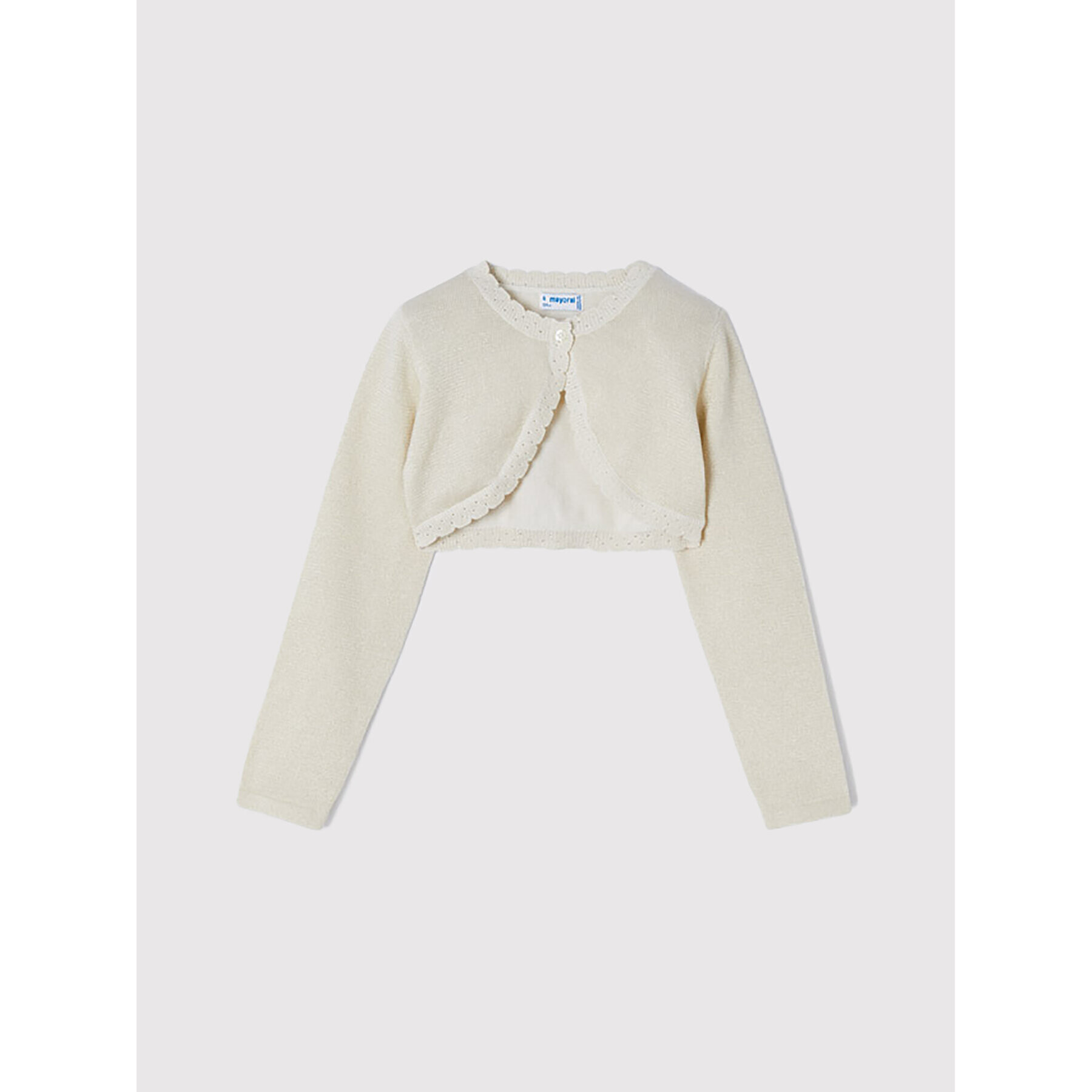 Mayoral Болерце 320 Бежов Regular Fit - Pepit.bg