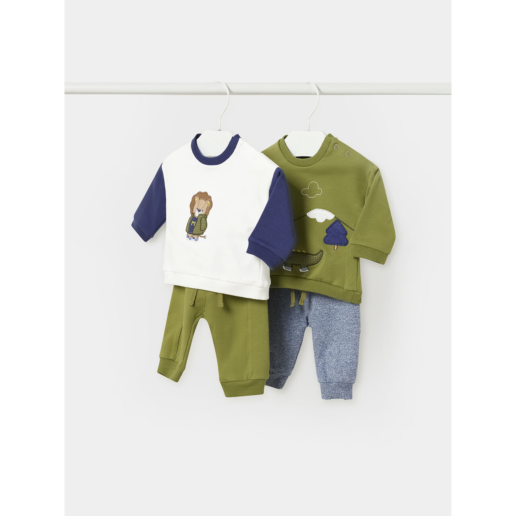 Mayoral Детски комплект 2.690 Зелен Regular Fit - Pepit.bg