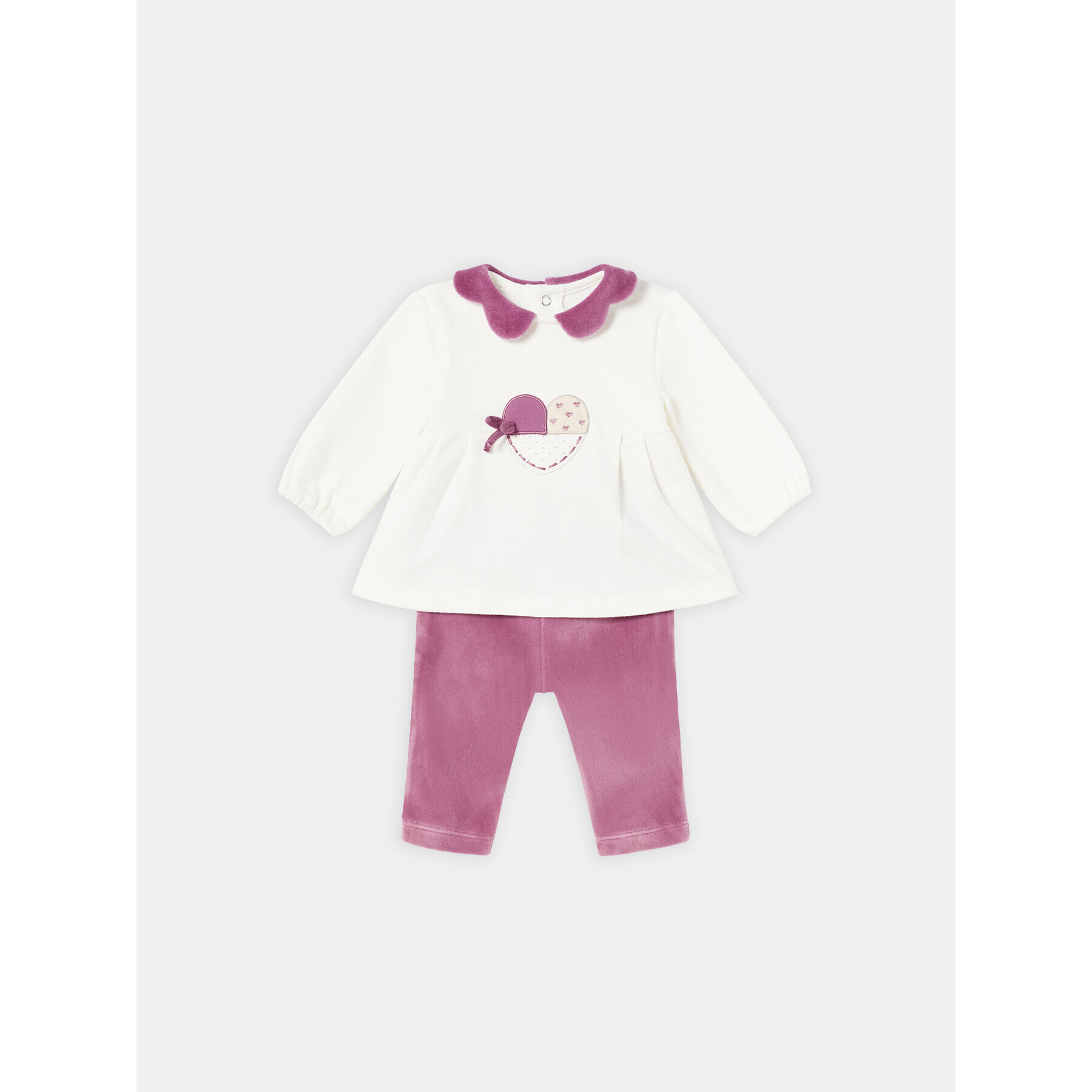 Mayoral Детски комплект 2.741 Виолетов Regular Fit - Pepit.bg