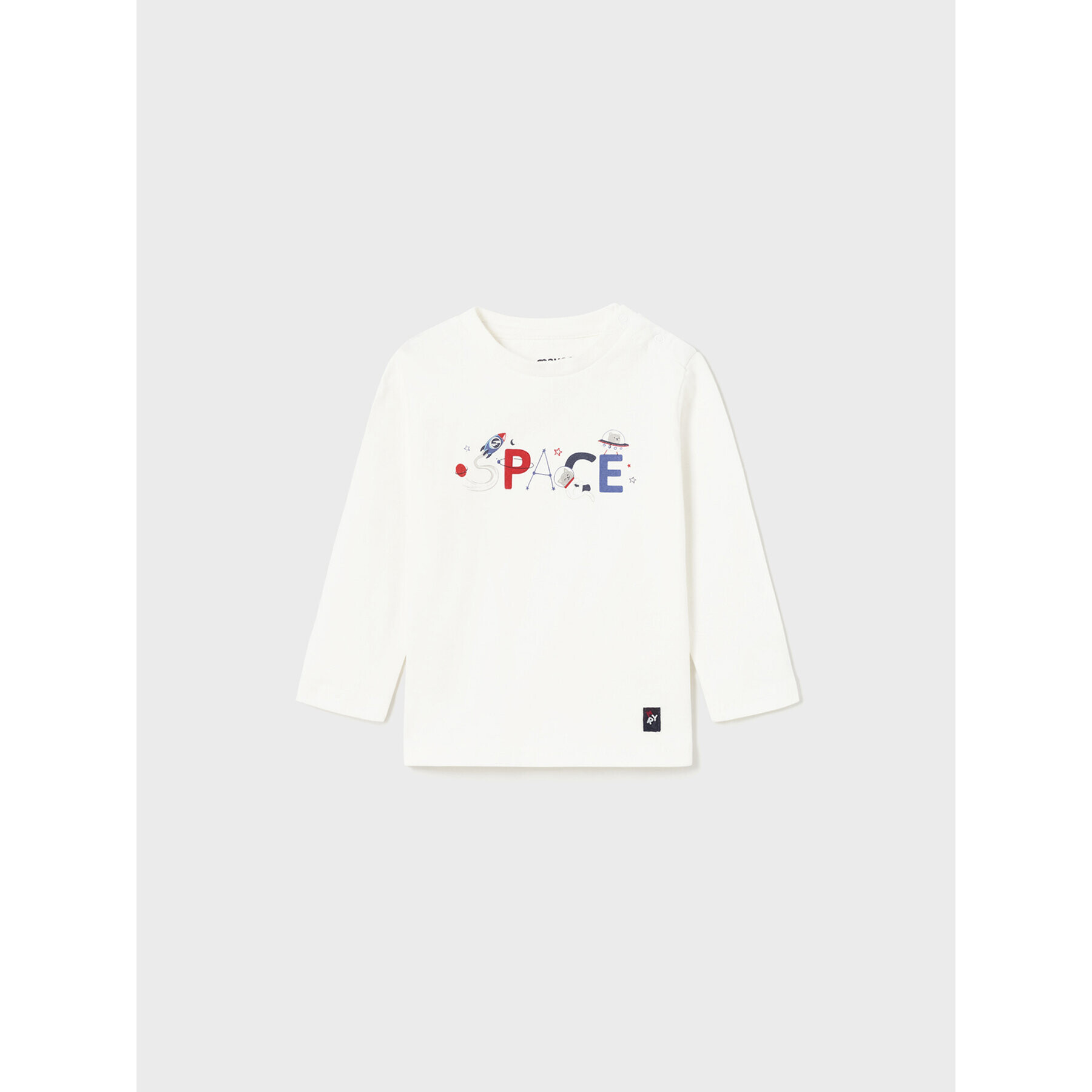 Mayoral Детски комплект 2.873 Бял Regular Fit - Pepit.bg