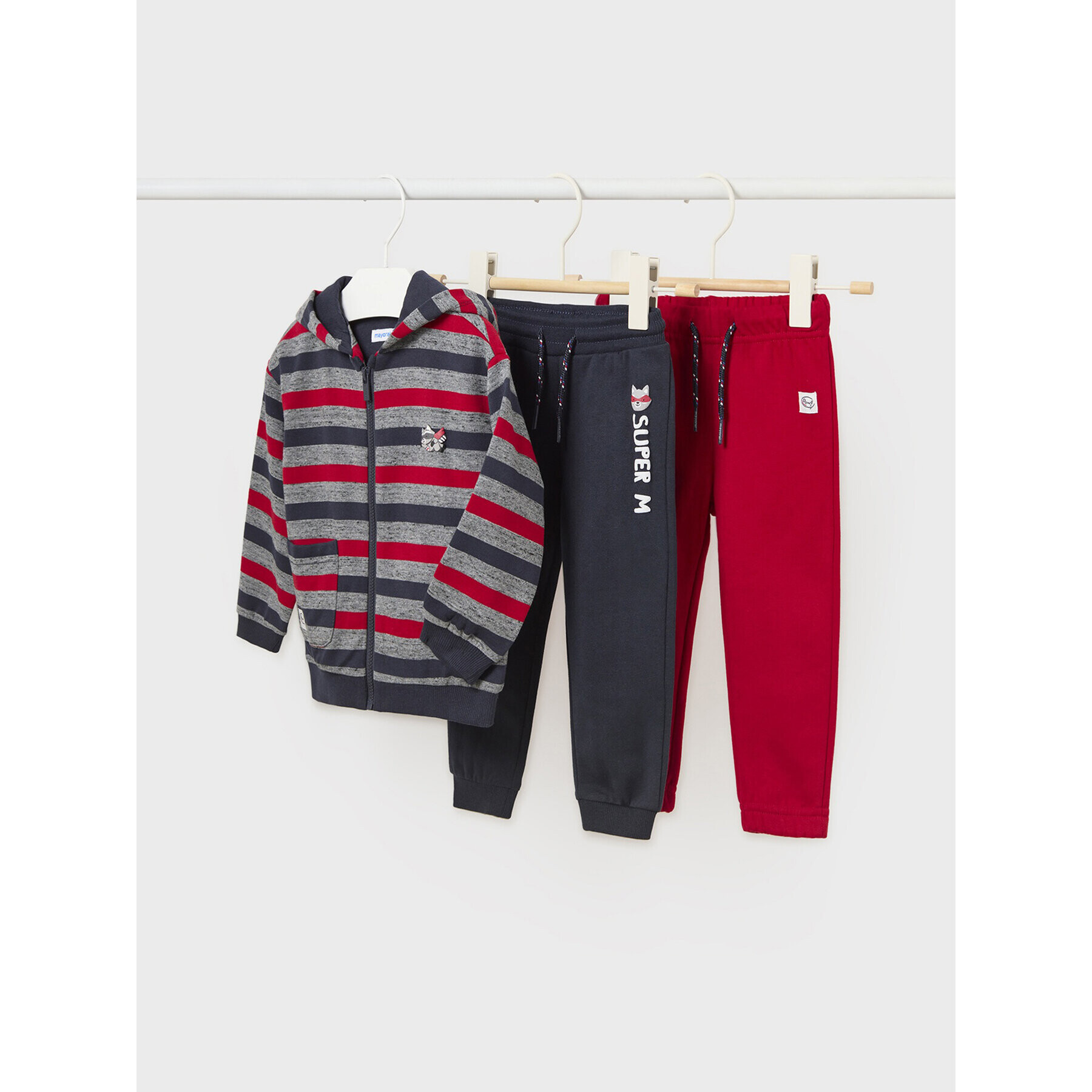 Mayoral Детски комплект 2.878 Червен Regular Fit - Pepit.bg