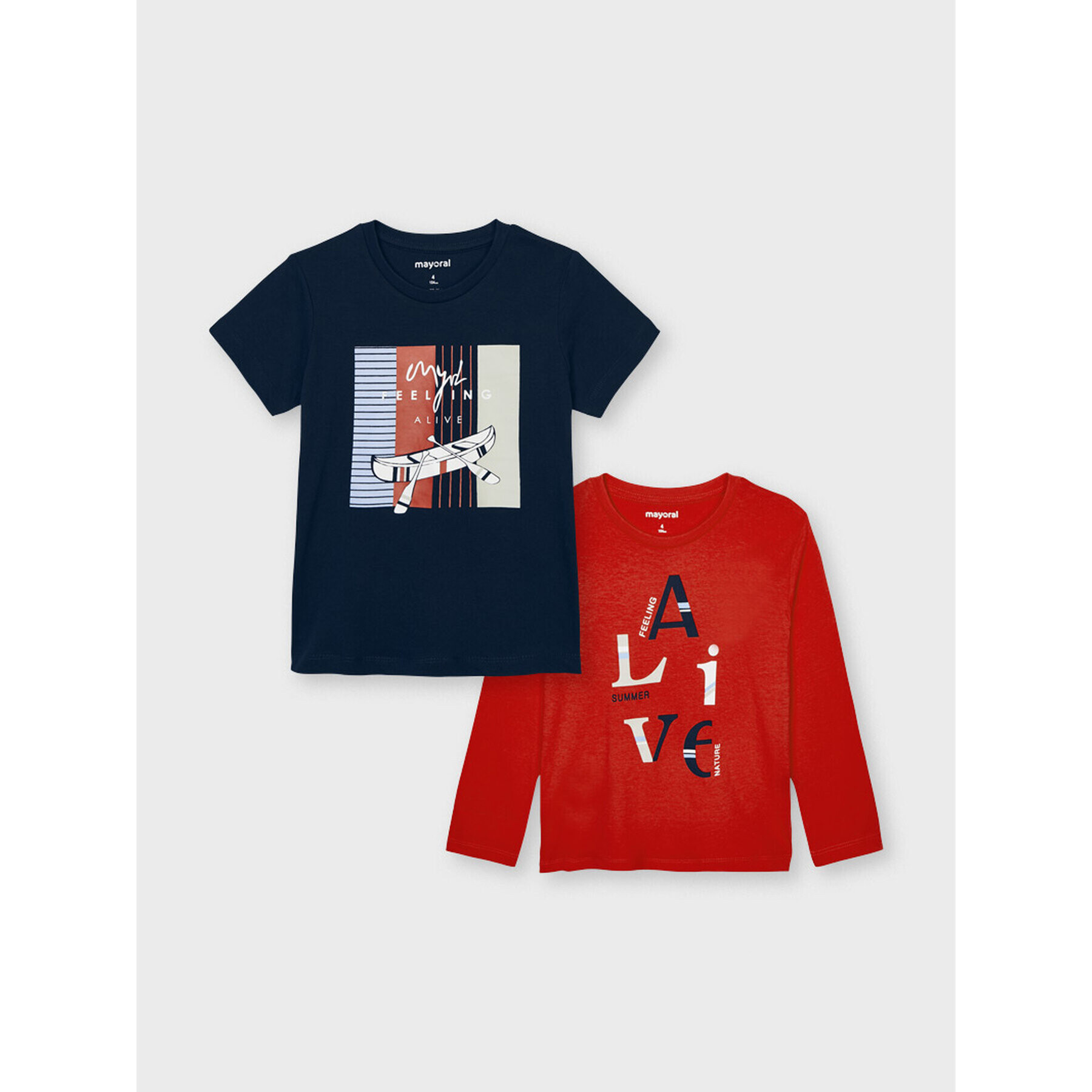 Mayoral Детски комплект 3055 Тъмносин Regular Fit - Pepit.bg