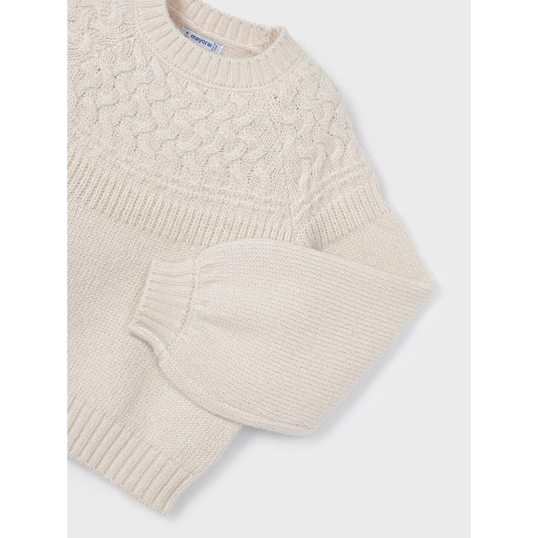Mayoral Детски комплект 4.935 Екрю Regular Fit - Pepit.bg