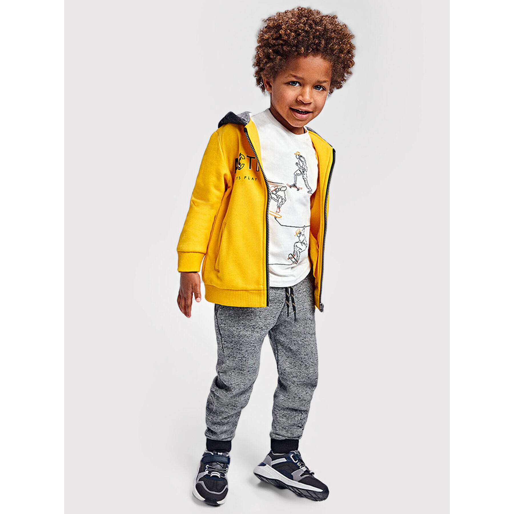 Mayoral Спортен екип 907 Сив Regular Fit - Pepit.bg