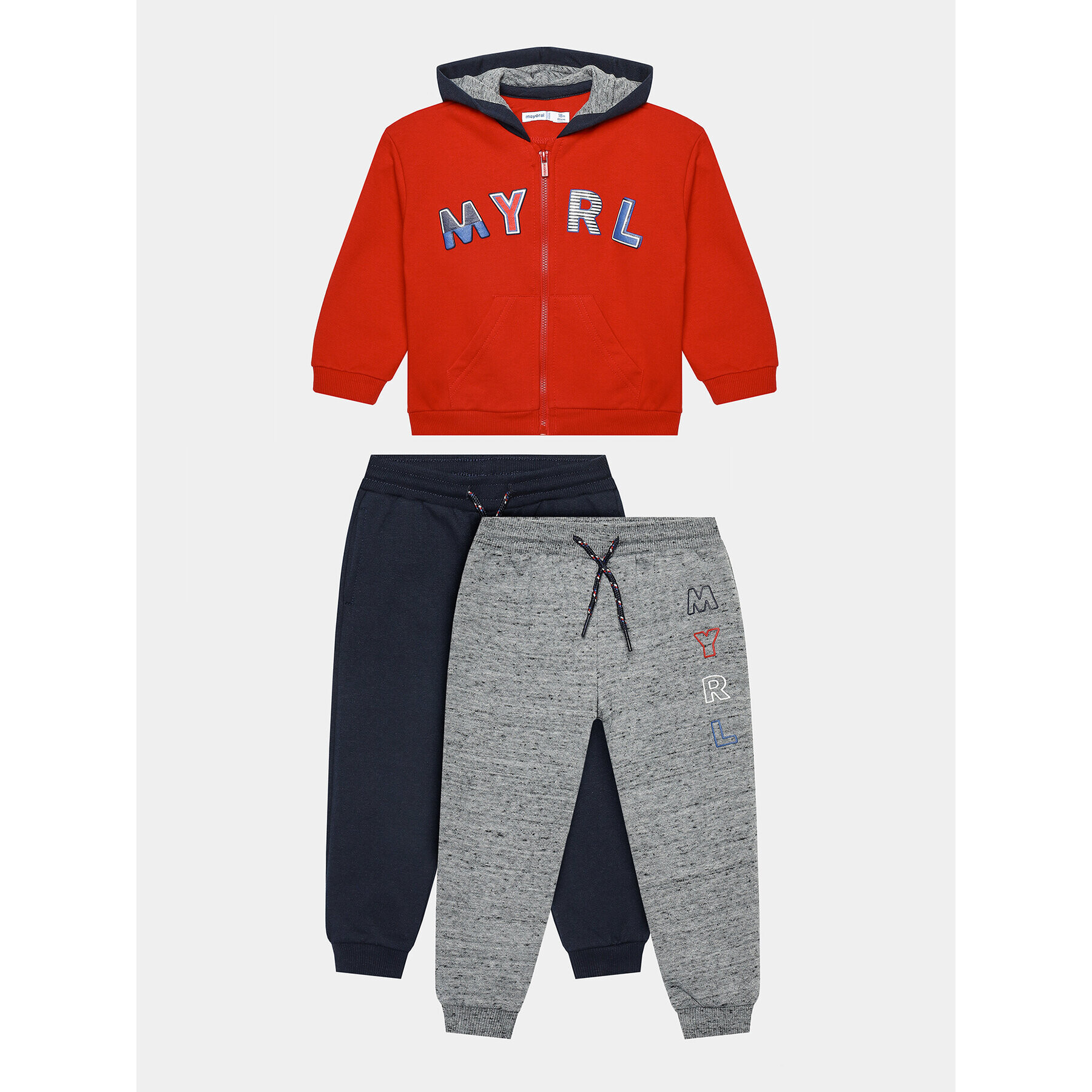 Mayoral Детски комплект 918 Червен Regular Fit - Pepit.bg