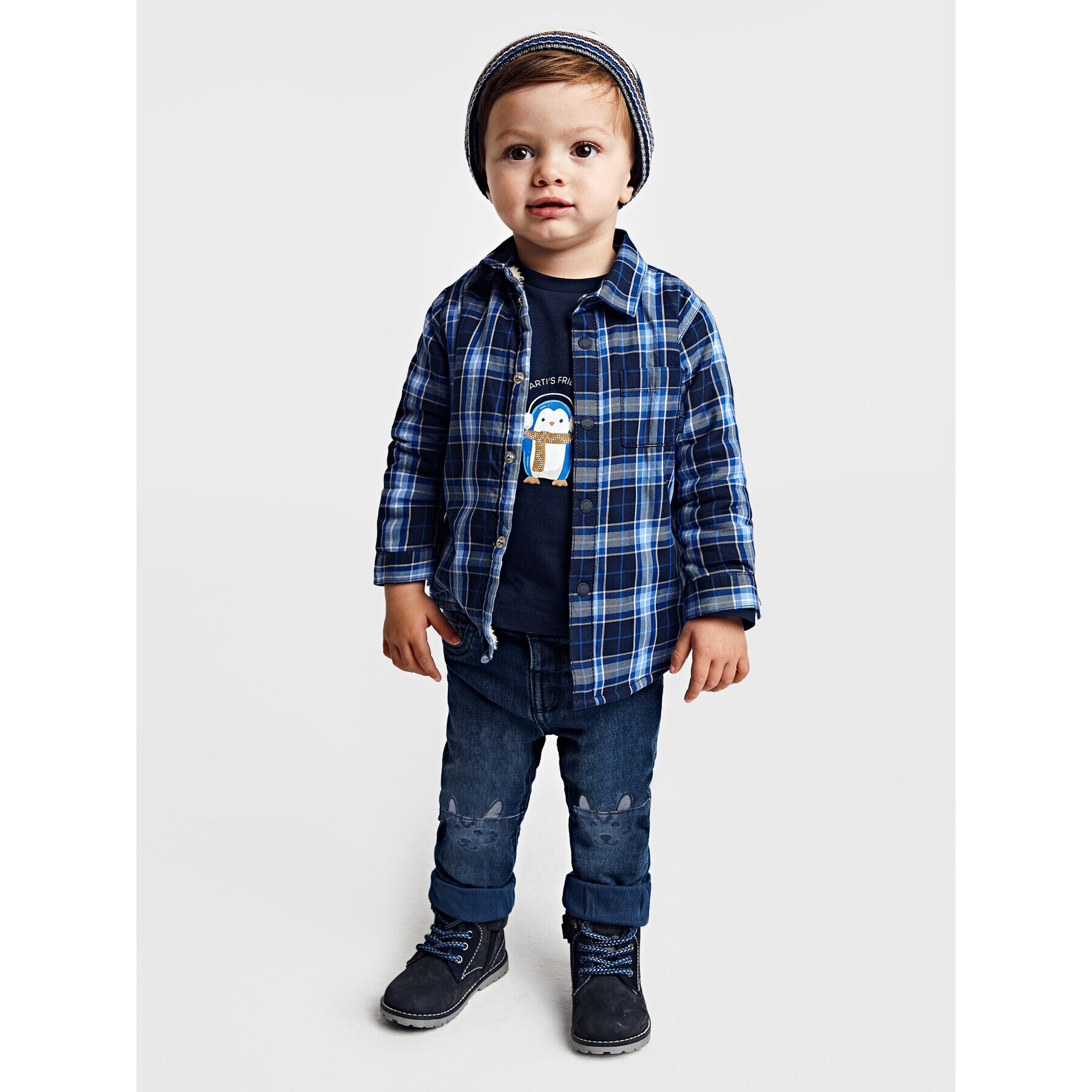 Mayoral Дънки 2534 Тъмносин Regular Fit - Pepit.bg