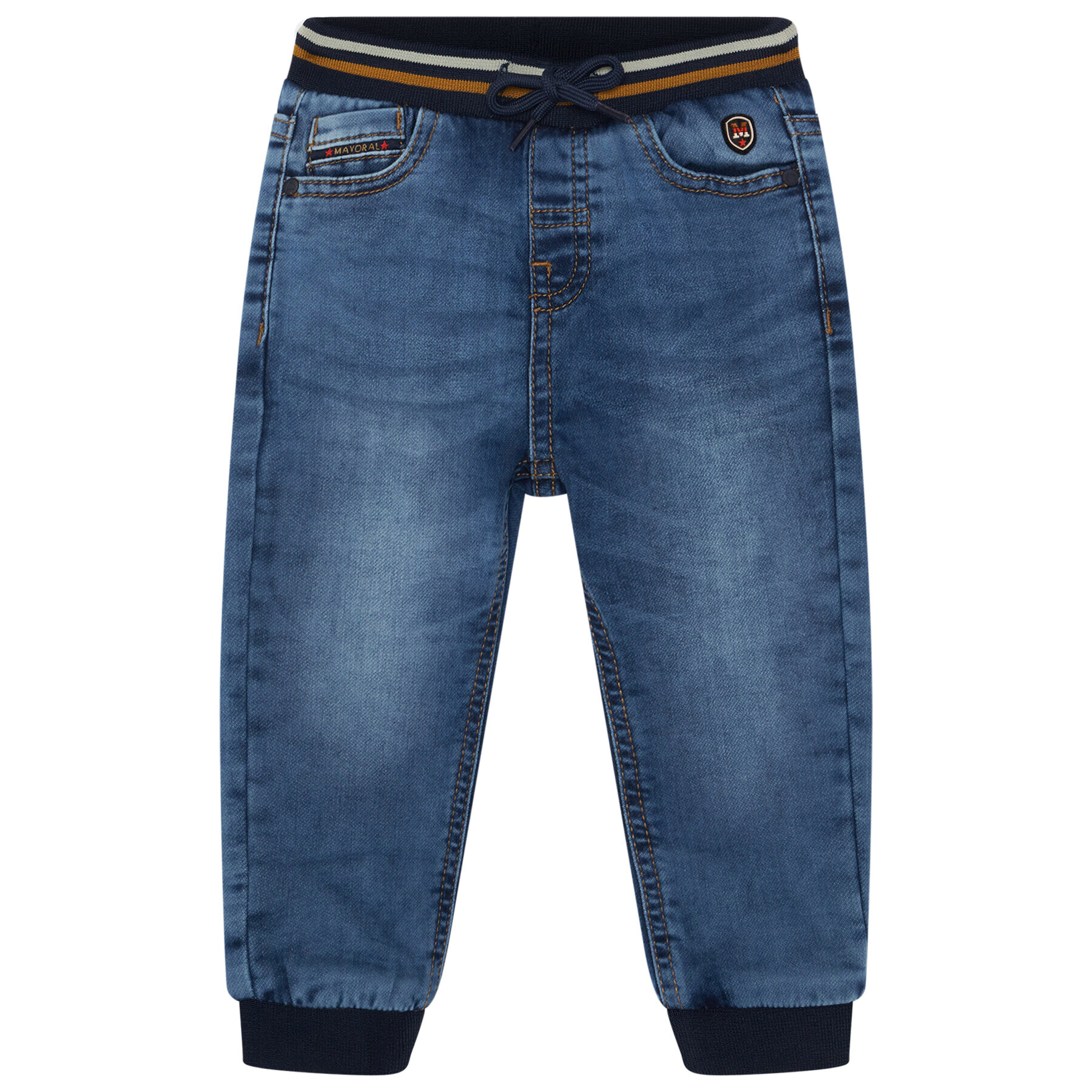 Mayoral Дънки 2585 Тъмносин Jogger Fit - Pepit.bg