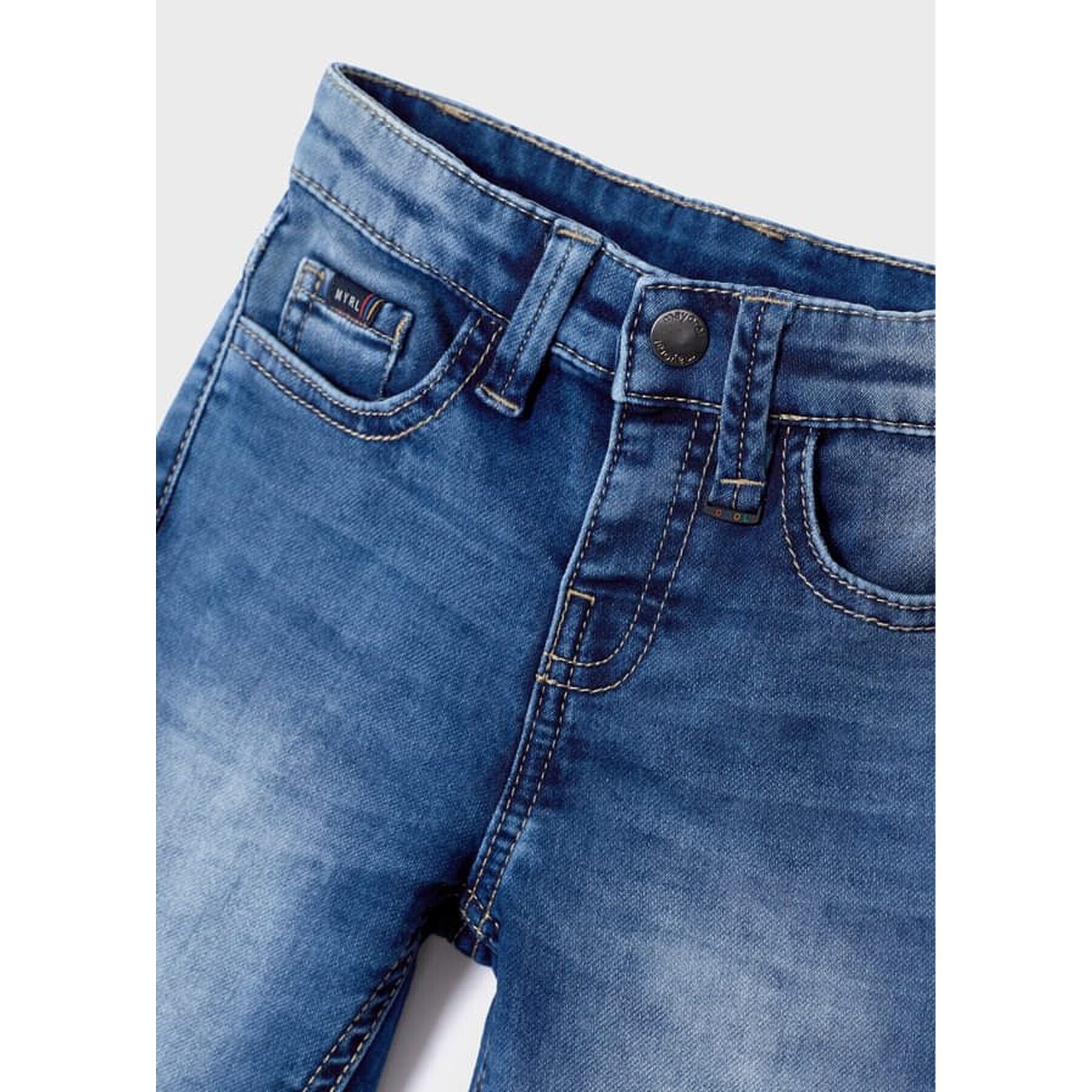 Mayoral Дънкови шорти 3261 Син Regular Fit - Pepit.bg