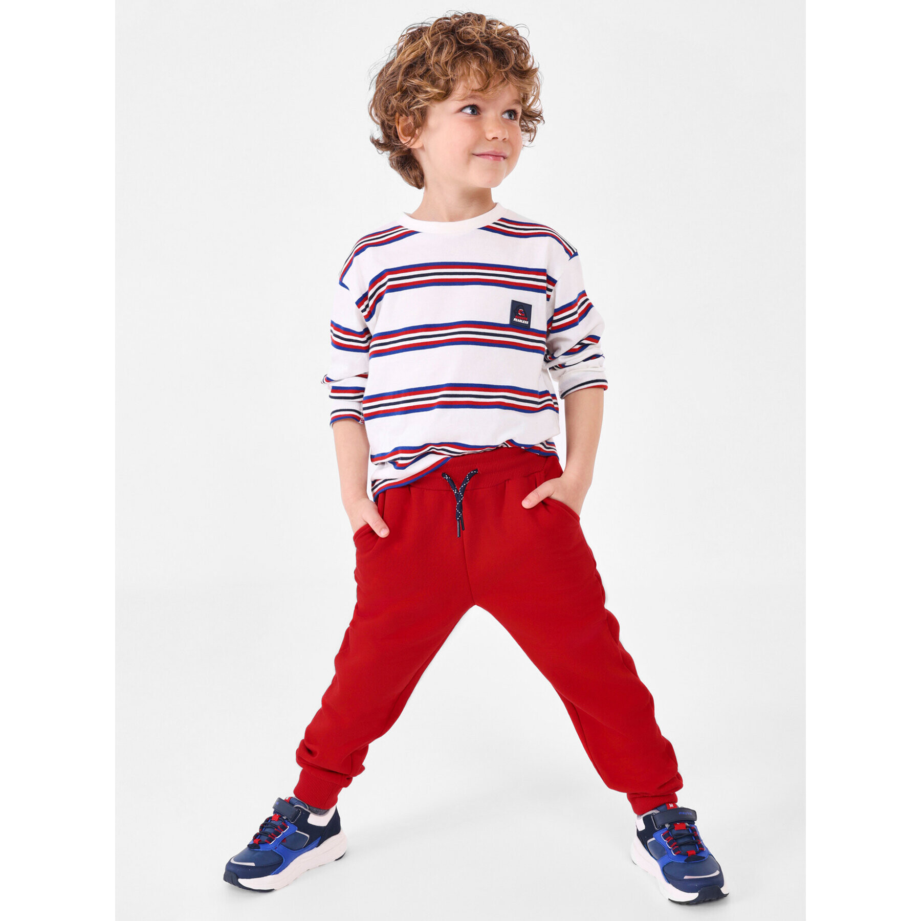 Mayoral Долнище анцуг 725 Червен Regular Fit - Pepit.bg