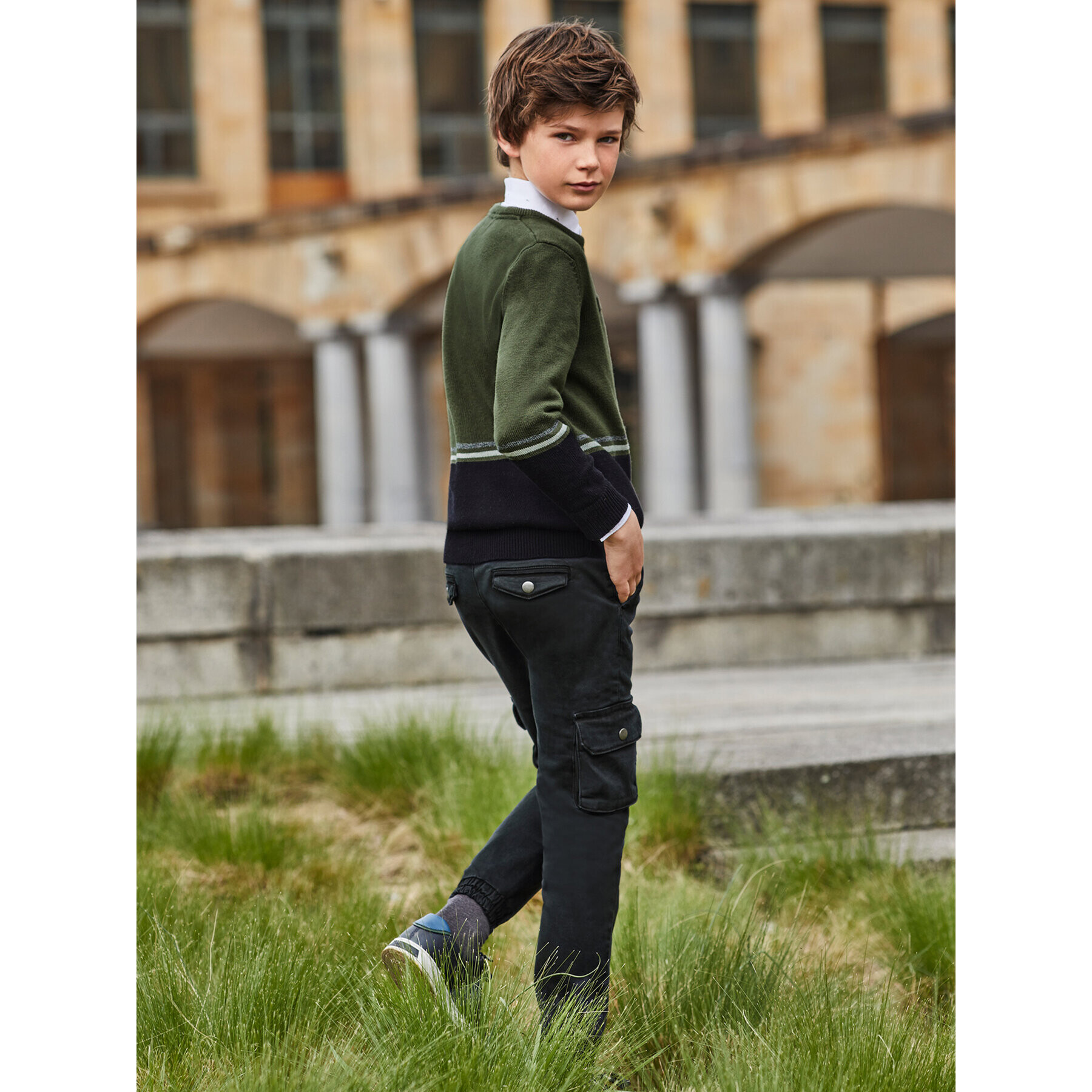 Mayoral Джогъри 7576 Черен Regular Fit - Pepit.bg