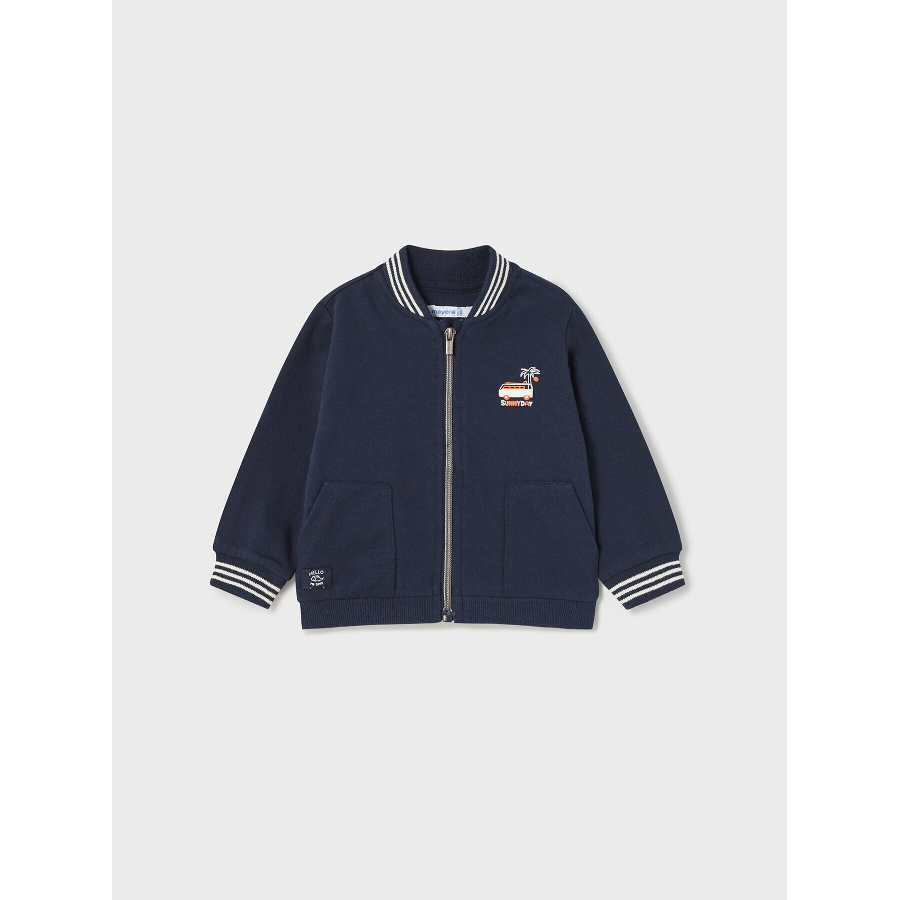 Mayoral Яке бомбър 1424 Тъмносин Regular Fit - Pepit.bg