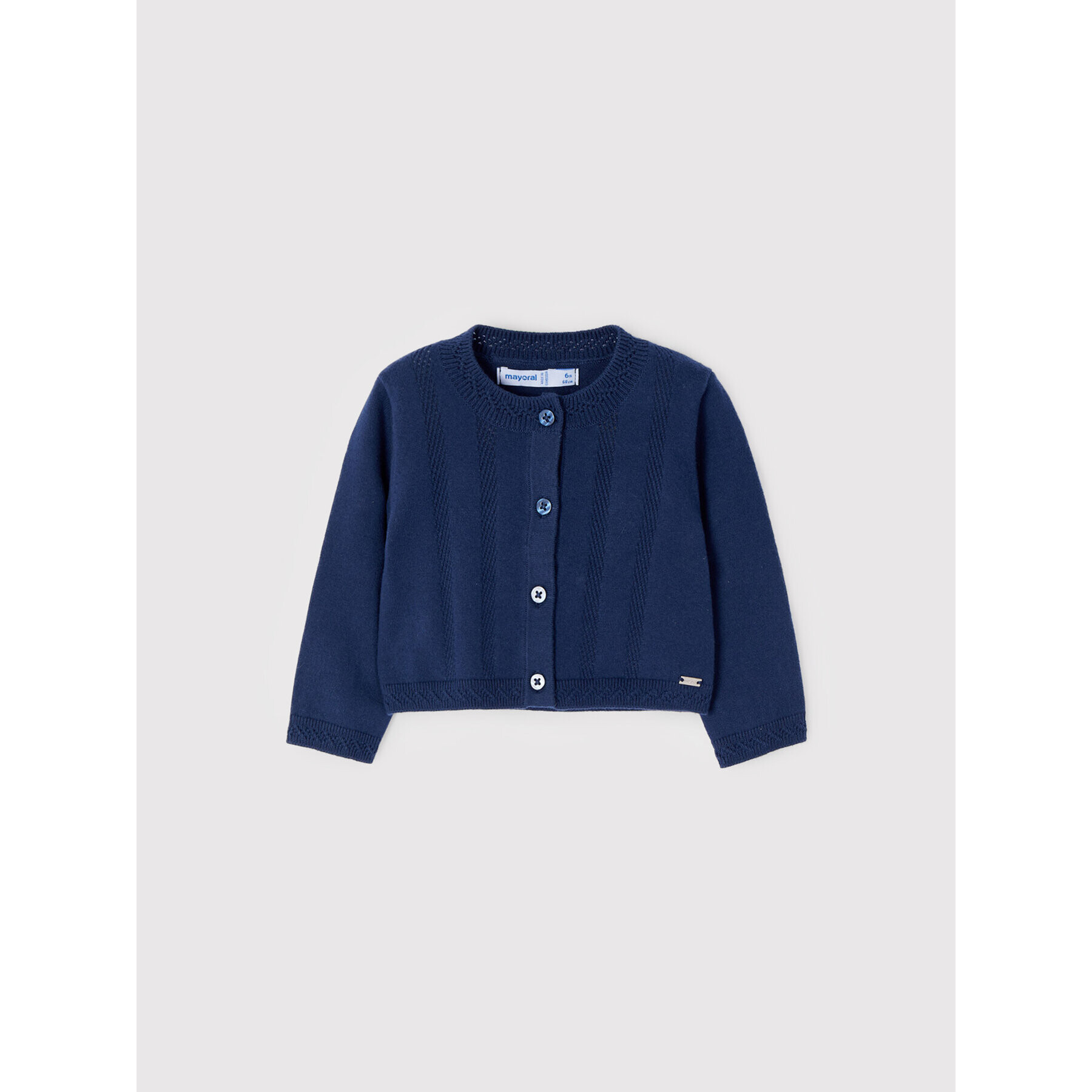 Mayoral Кардиган 1358 Тъмносин Regular Fit - Pepit.bg