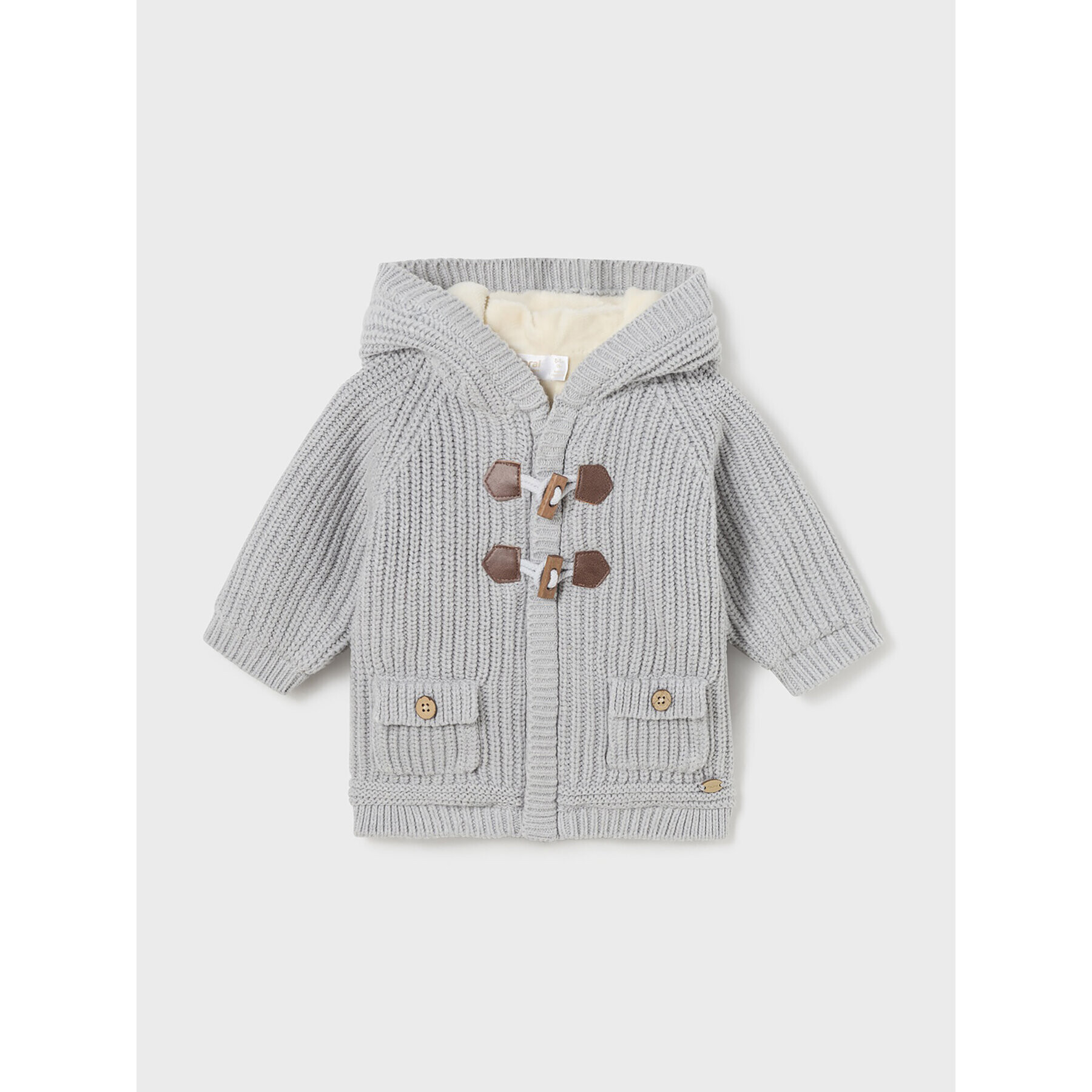 Mayoral Кардиган 2.302 Сив Regular Fit - Pepit.bg