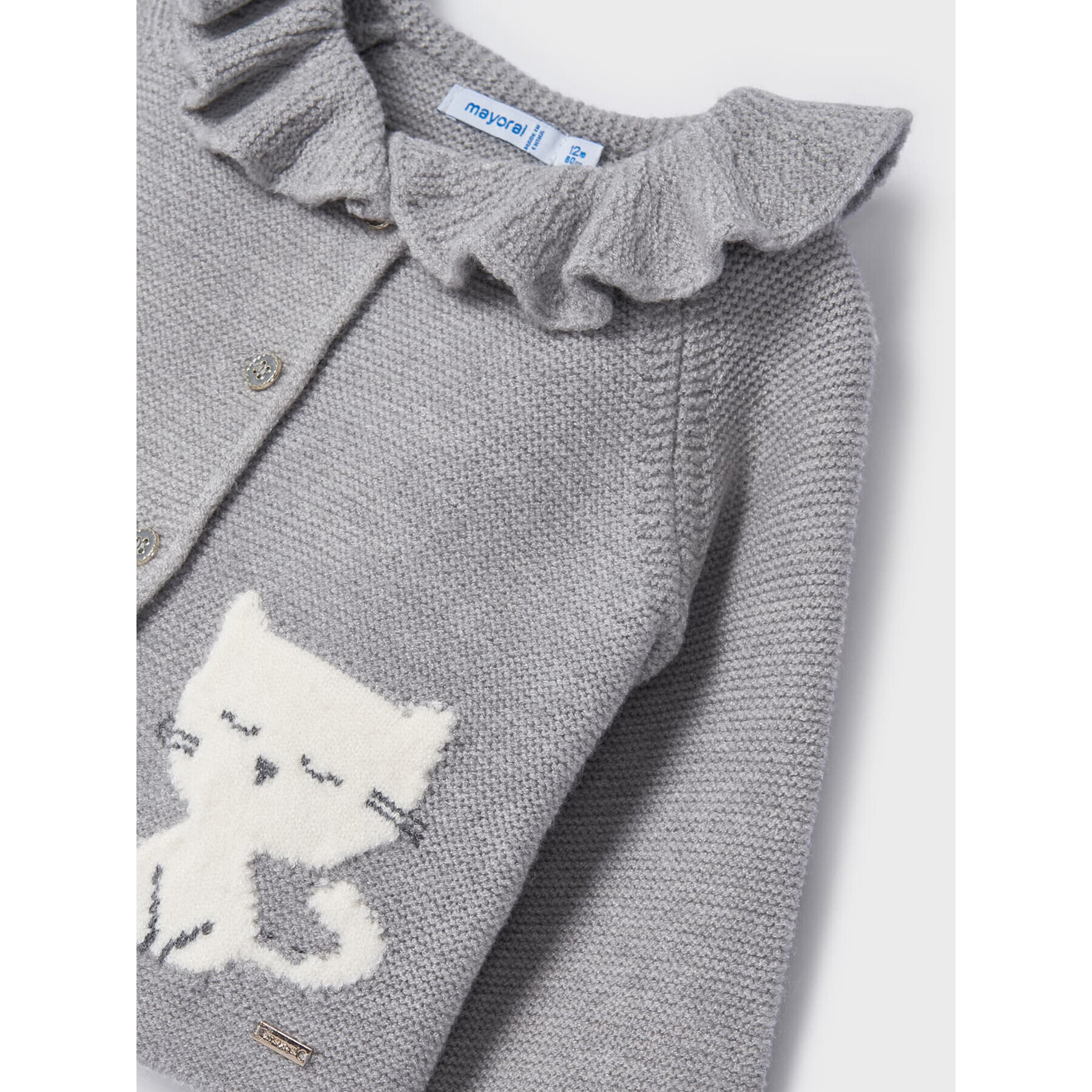 Mayoral Кардиган 2316 Сив Regular Fit - Pepit.bg
