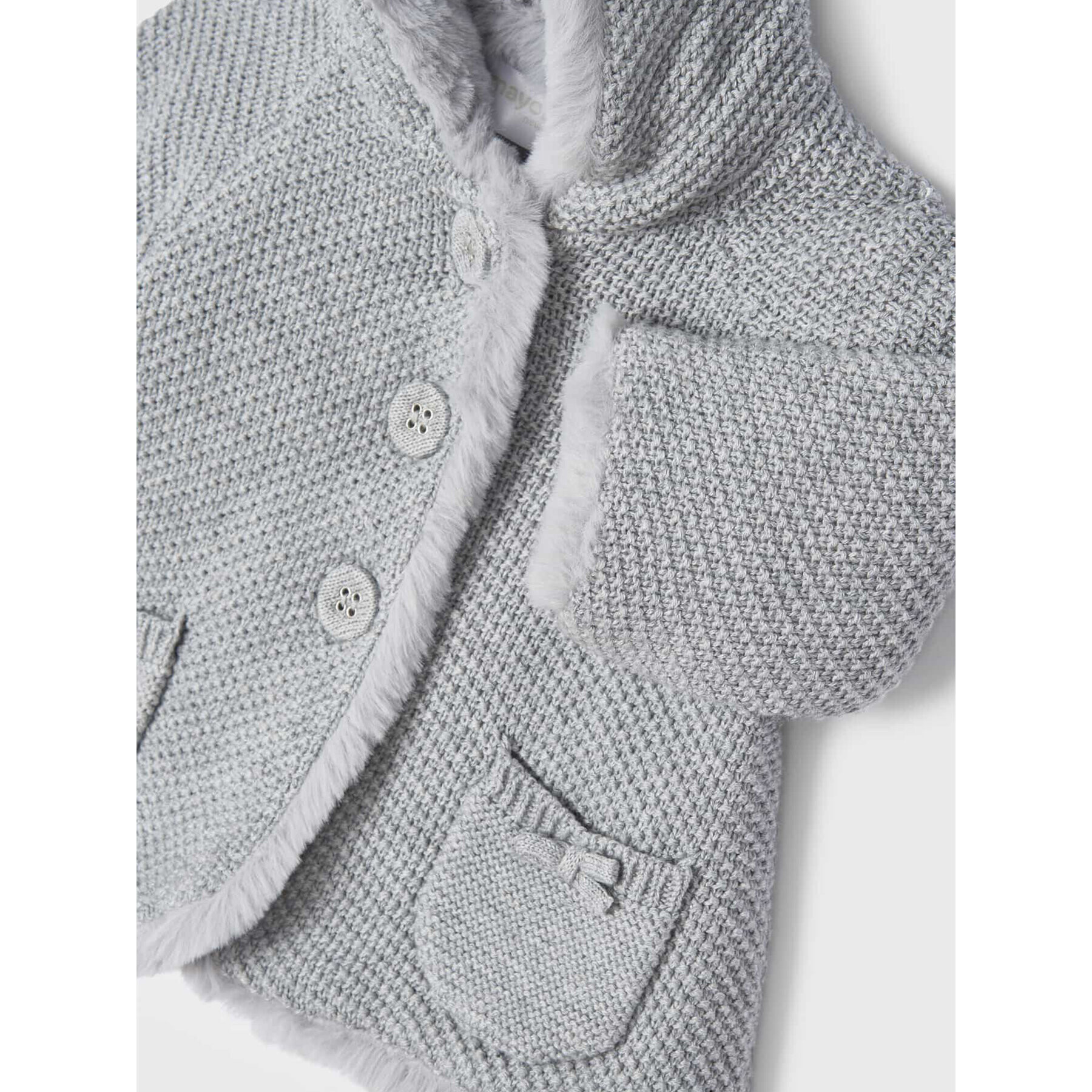 Mayoral Кардиган 2395 Сив Regular Fit - Pepit.bg