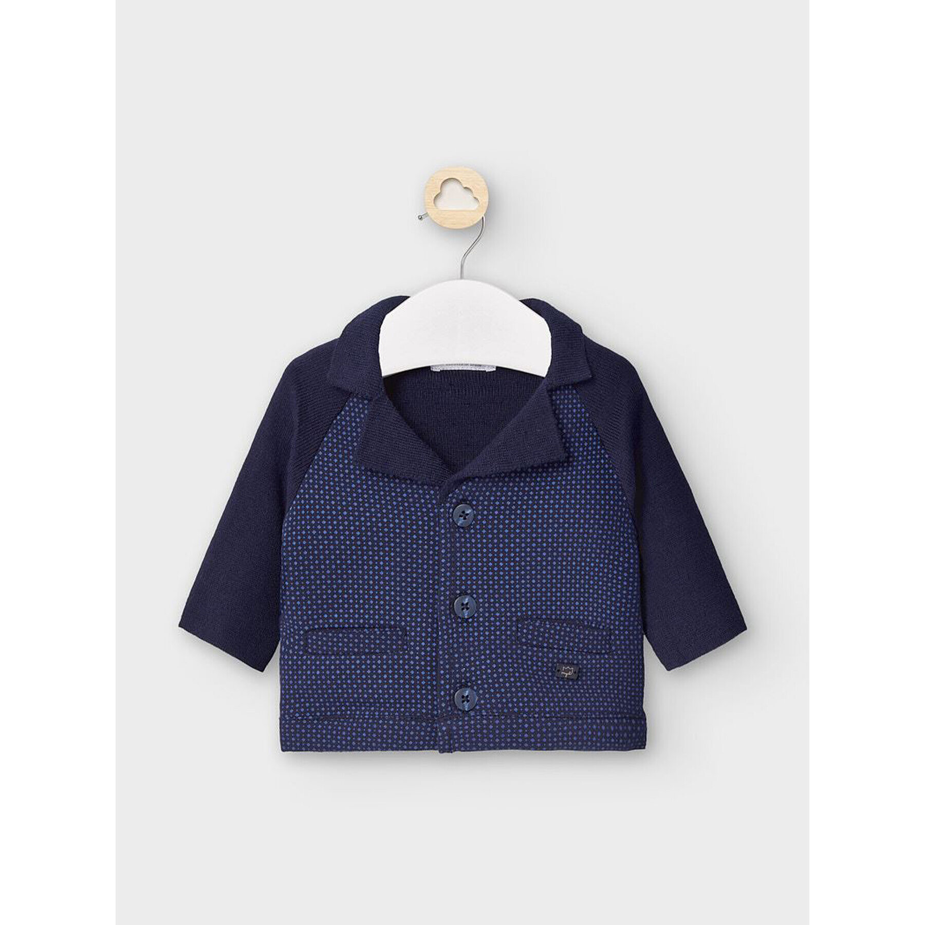 Mayoral Кардиган 2468 Тъмносин Regular Fit - Pepit.bg