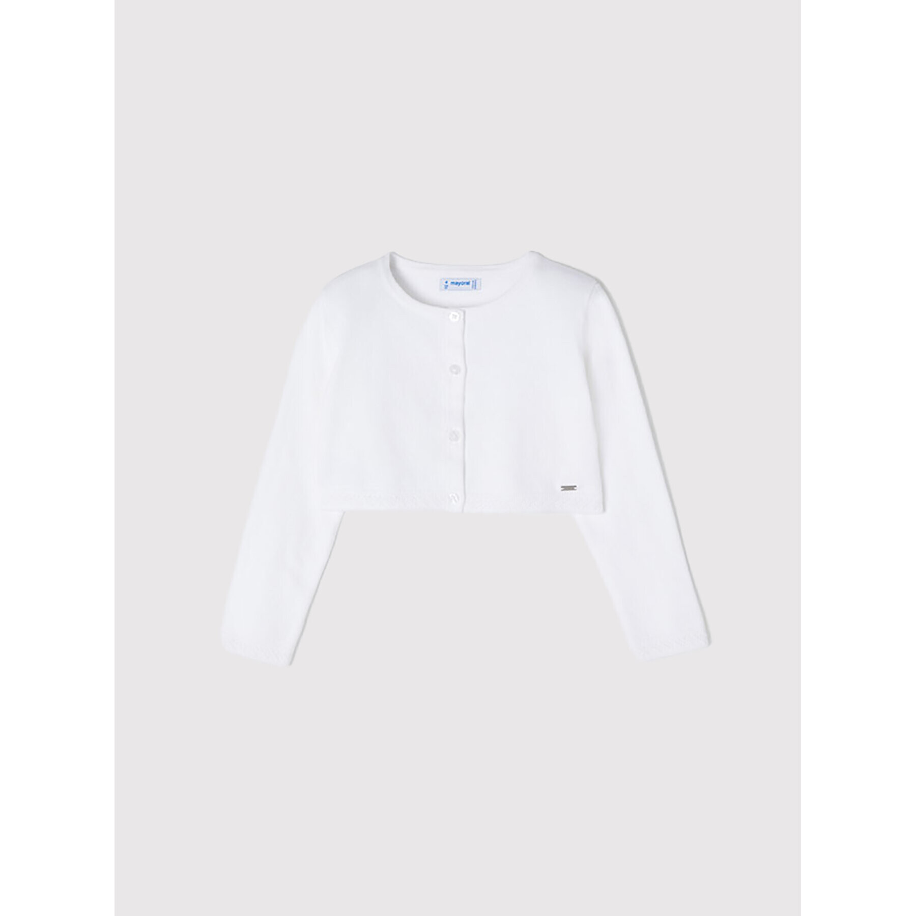 Mayoral Кардиган 321 Бял Regular Fit - Pepit.bg