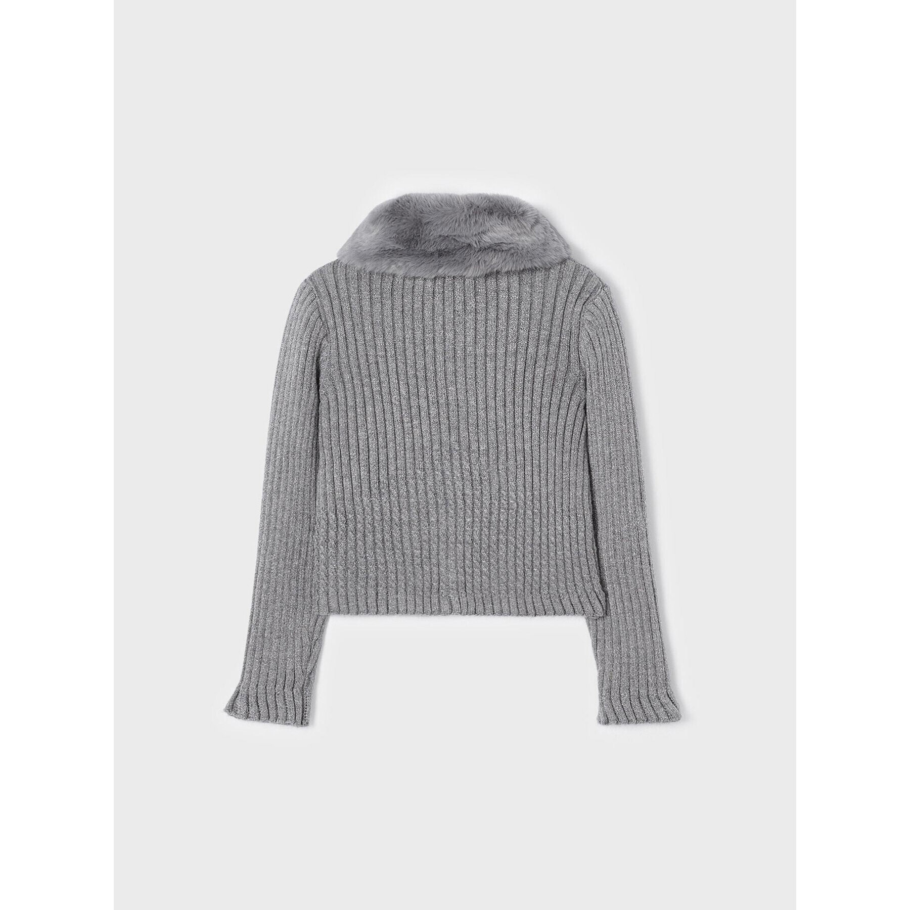 Mayoral Кардиган 4.309 Сив Regular Fit - Pepit.bg