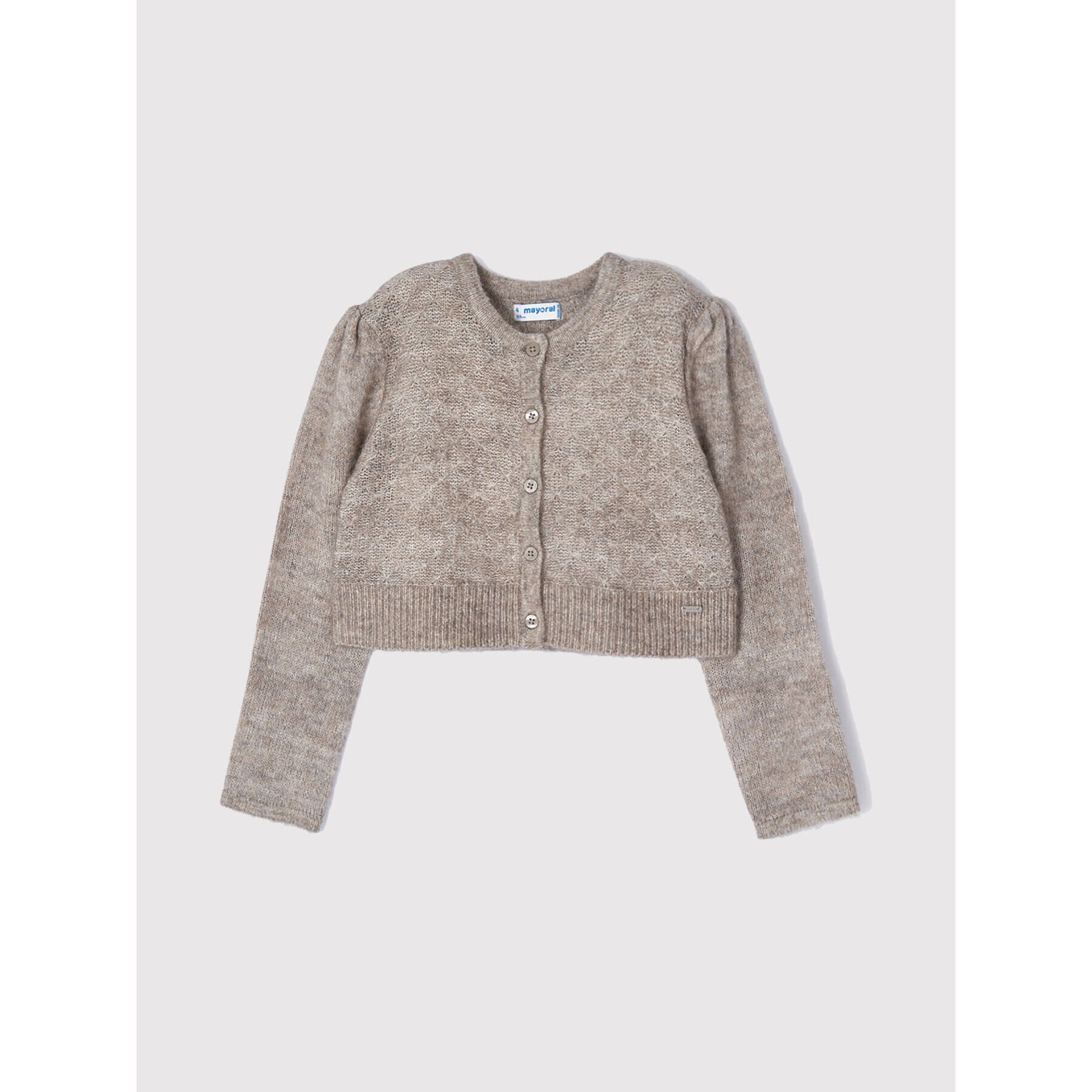 Mayoral Кардиган 4308 Бежов Regular Fit - Pepit.bg