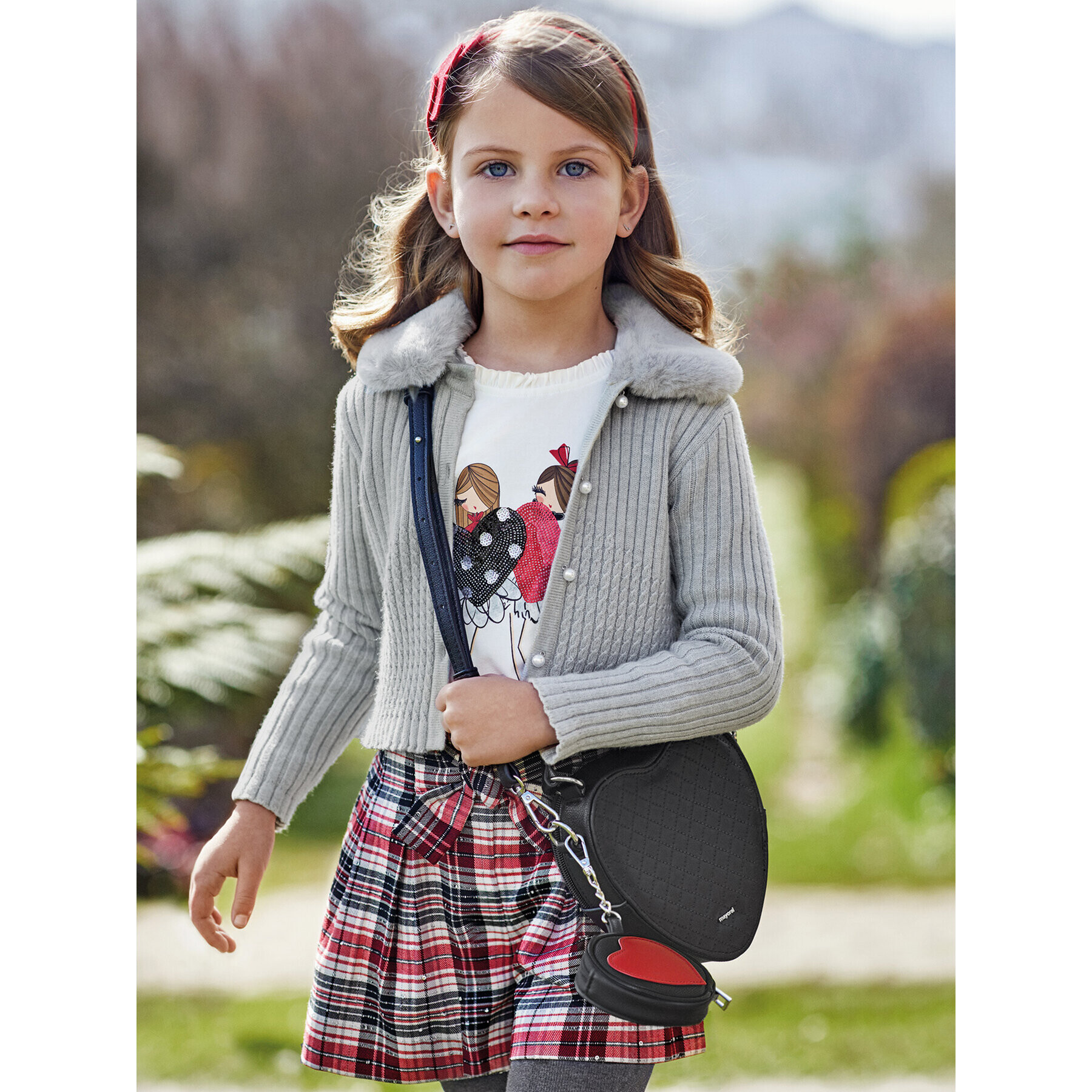 Mayoral Кардиган 4309 Сив Regular Fit - Pepit.bg