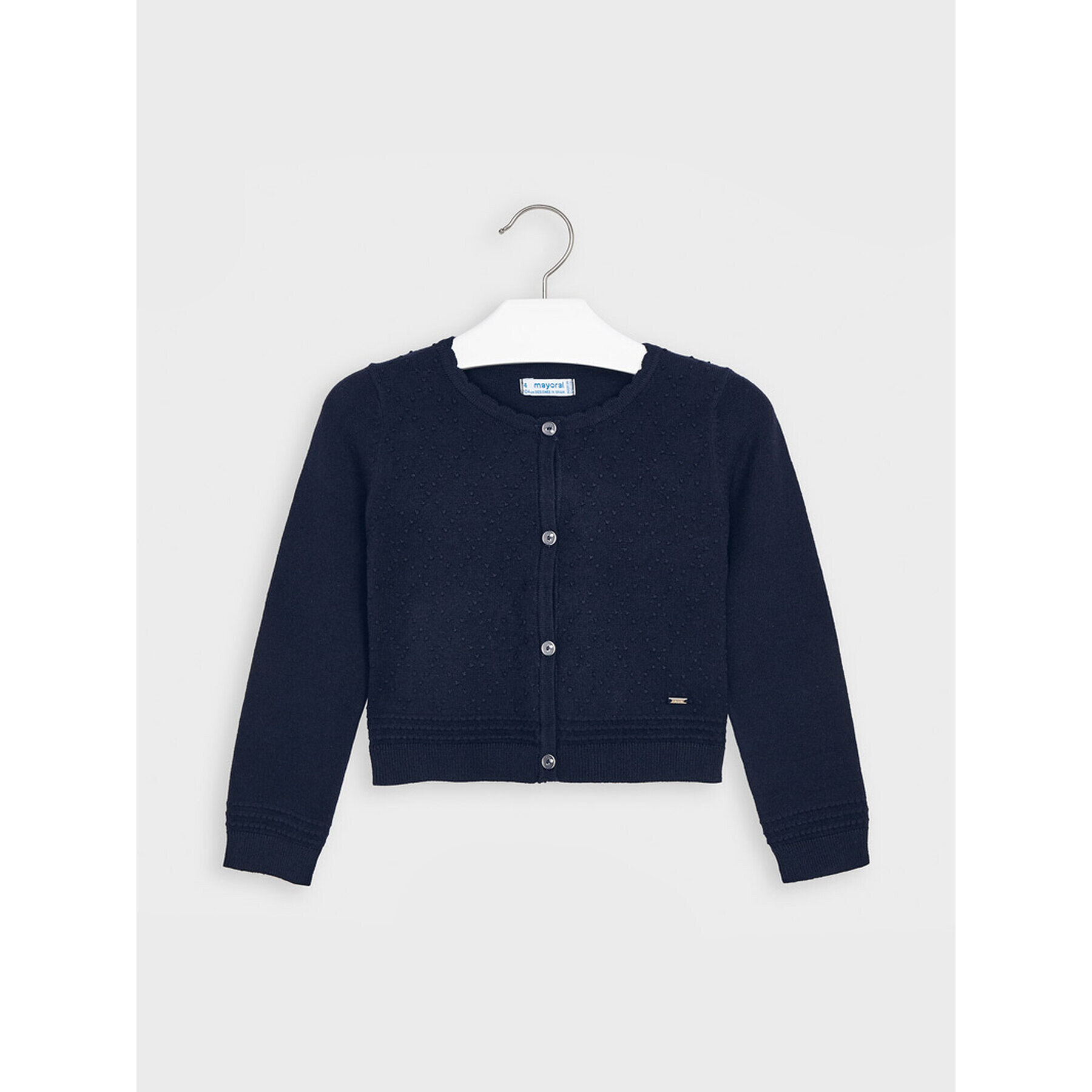 Mayoral Кардиган 4349 Тъмносин Regular Fit - Pepit.bg
