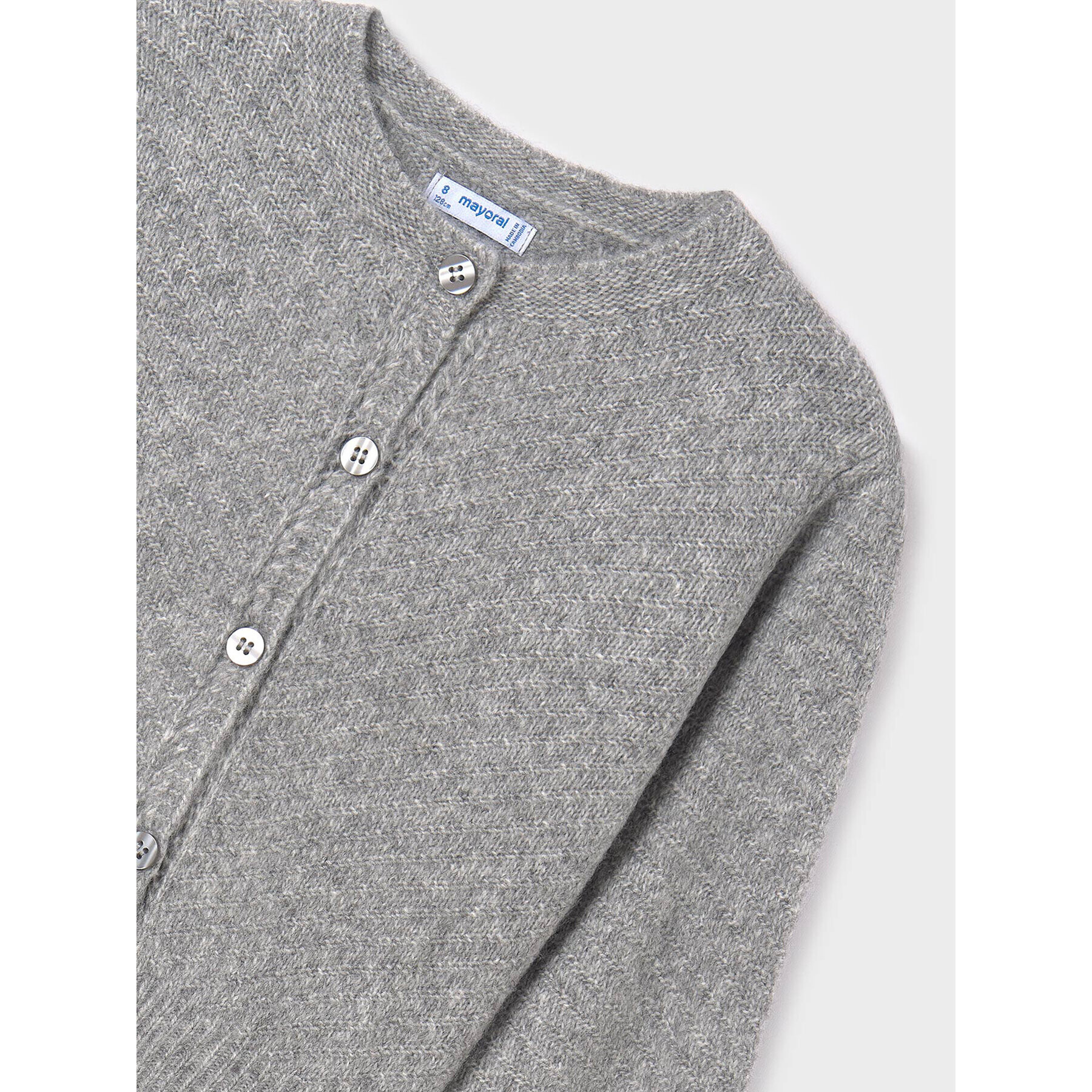 Mayoral Кардиган 7.311 Сив Regular Fit - Pepit.bg