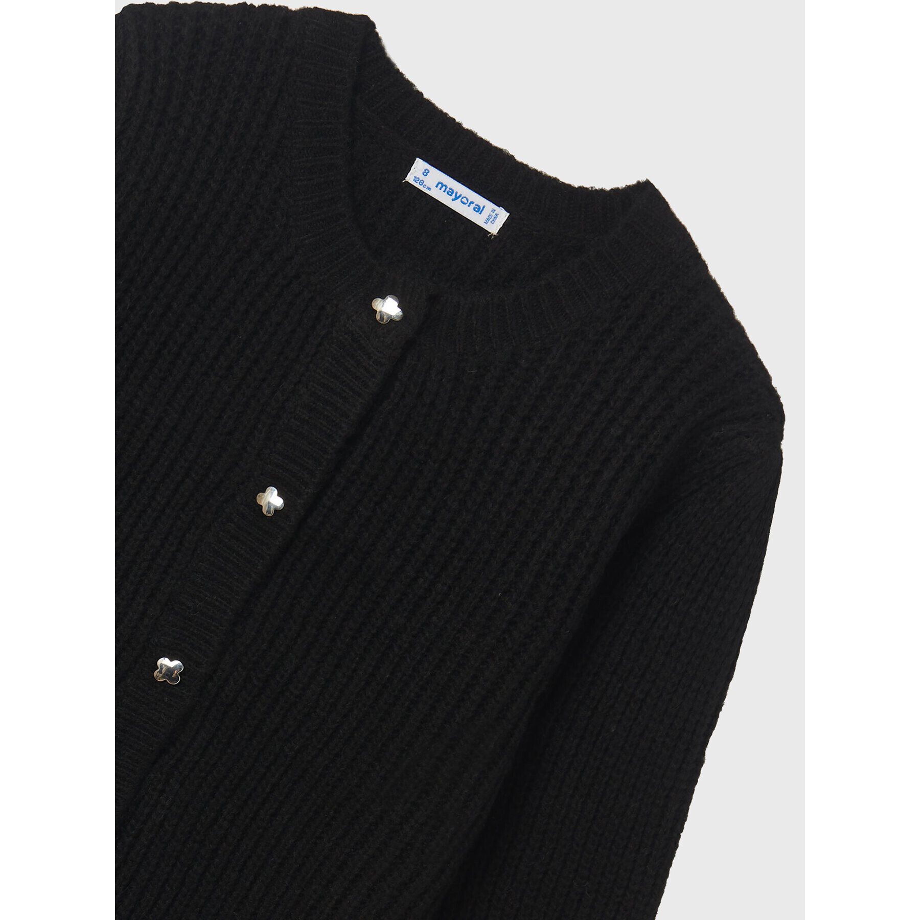 Mayoral Кардиган 7376 Черен Regular Fit - Pepit.bg
