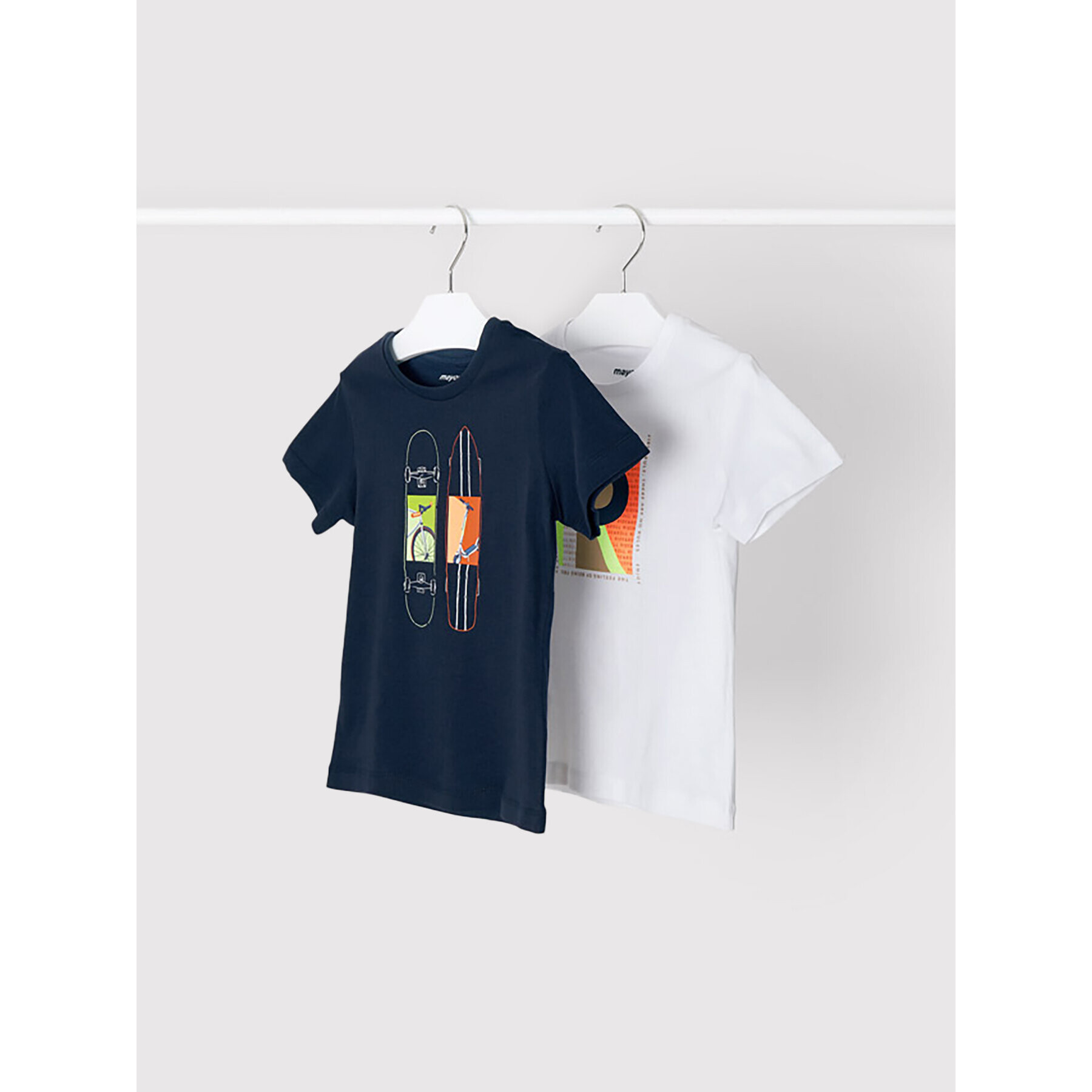 Mayoral Комплект 2 тишъртки 3012 Цветен Regular Fit - Pepit.bg