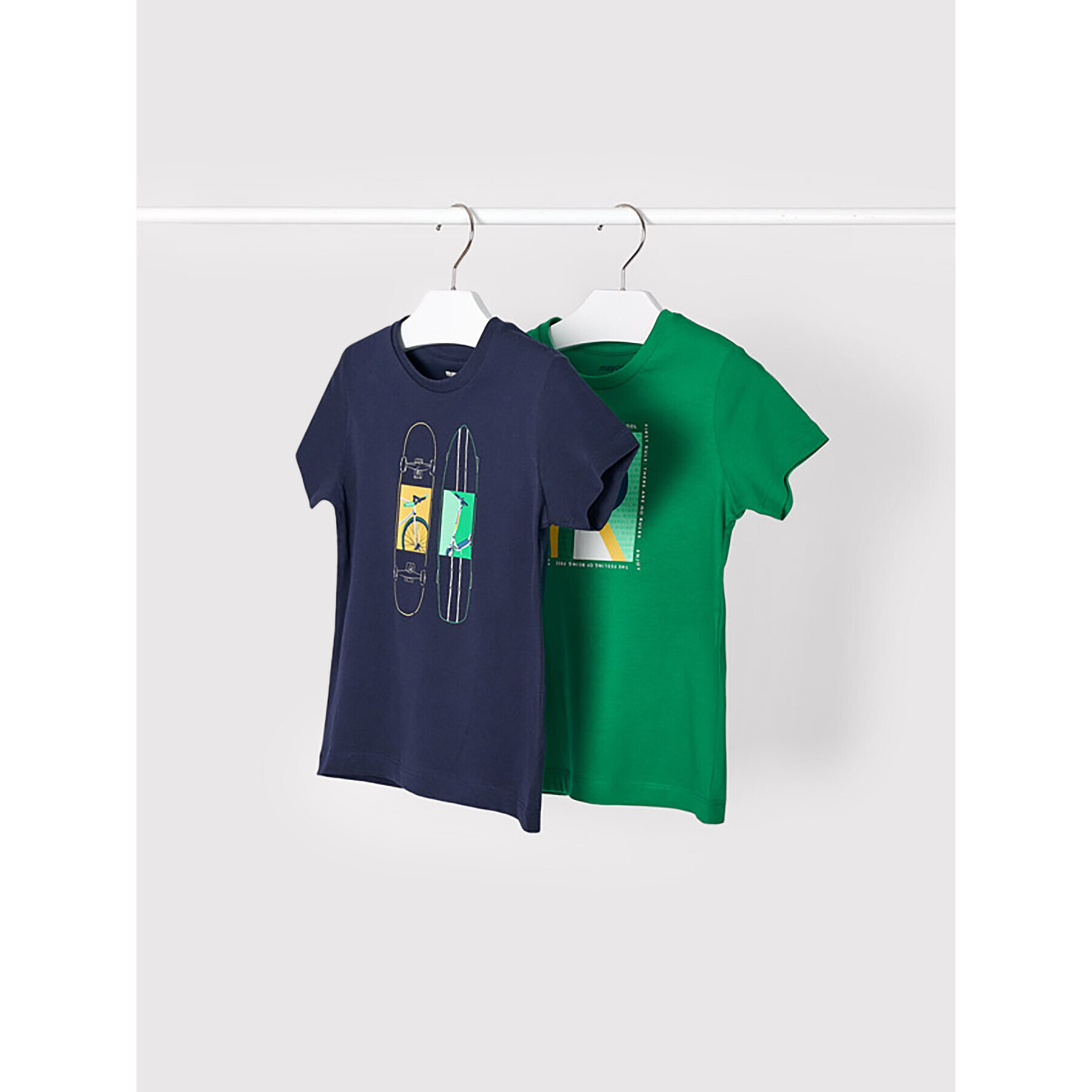 Mayoral Комплект 2 тишъртки 3012 Цветен Regular Fit - Pepit.bg