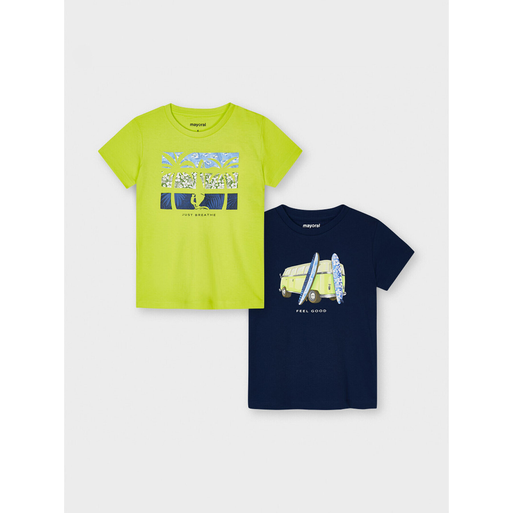 Mayoral Комплект 2 тишъртки 3033 Цветен Regular Fit - Pepit.bg