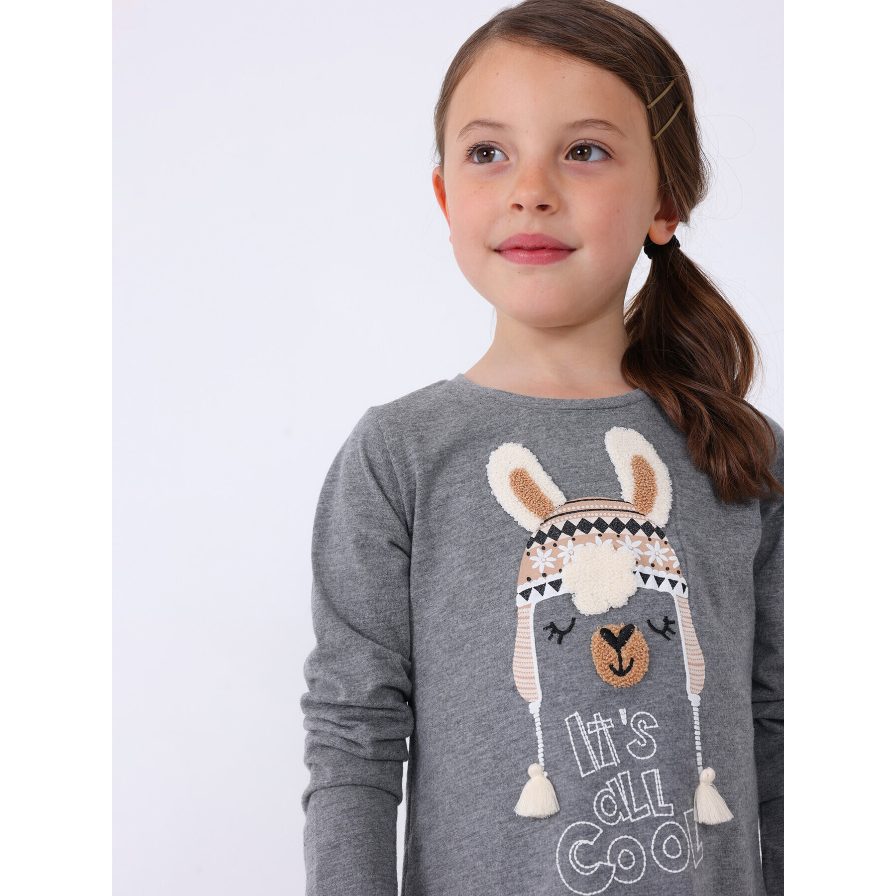 Mayoral Комплект блуза и клин 4.795 Сив Regular Fit - Pepit.bg