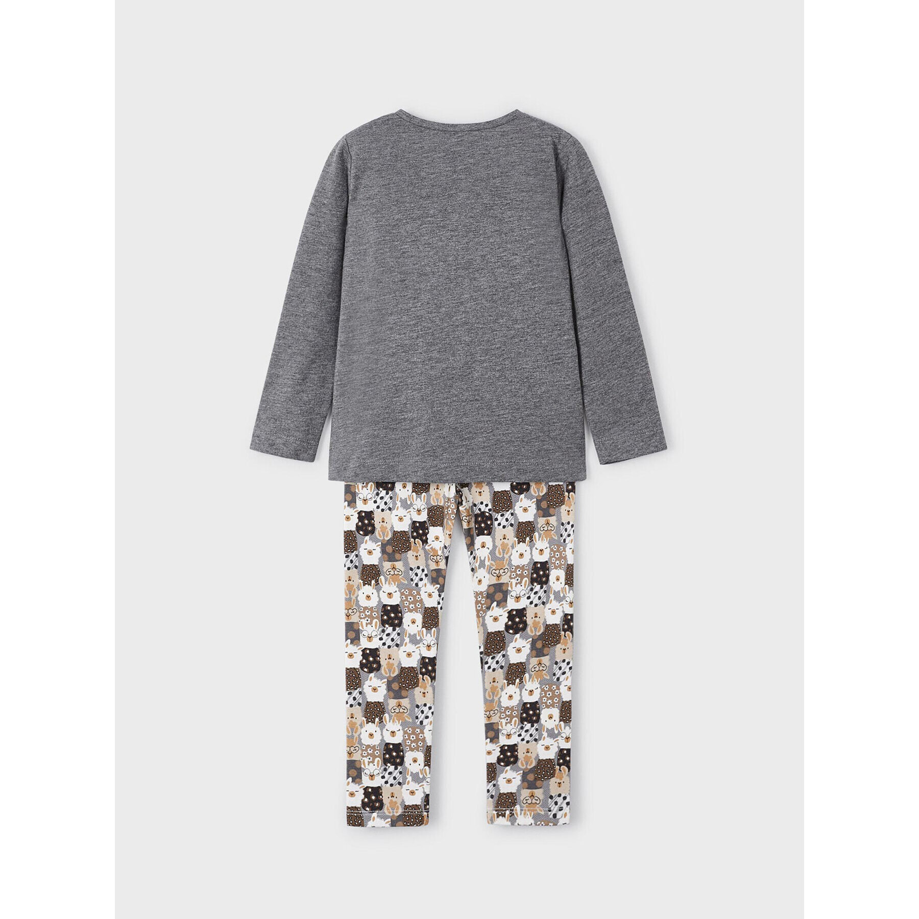 Mayoral Комплект блуза и клин 4.795 Сив Regular Fit - Pepit.bg