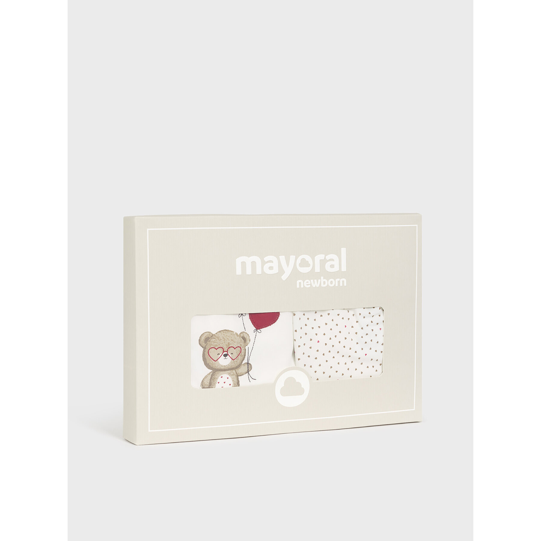 Mayoral Комплект блуза и ританки 1502 Бял Regular Fit - Pepit.bg