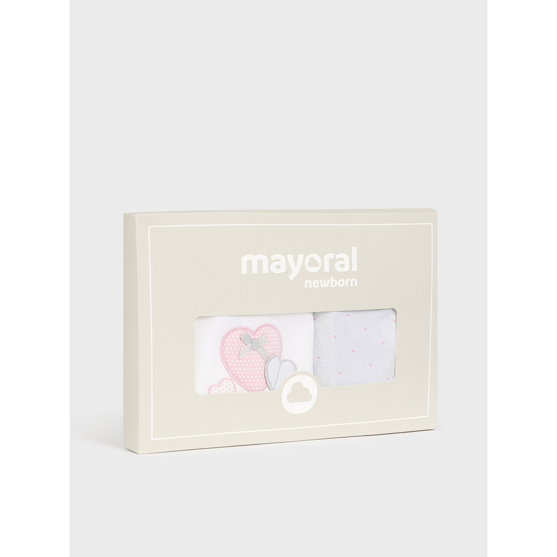 Mayoral Комплект блуза и ританки 1503 Бял Regular Fit - Pepit.bg